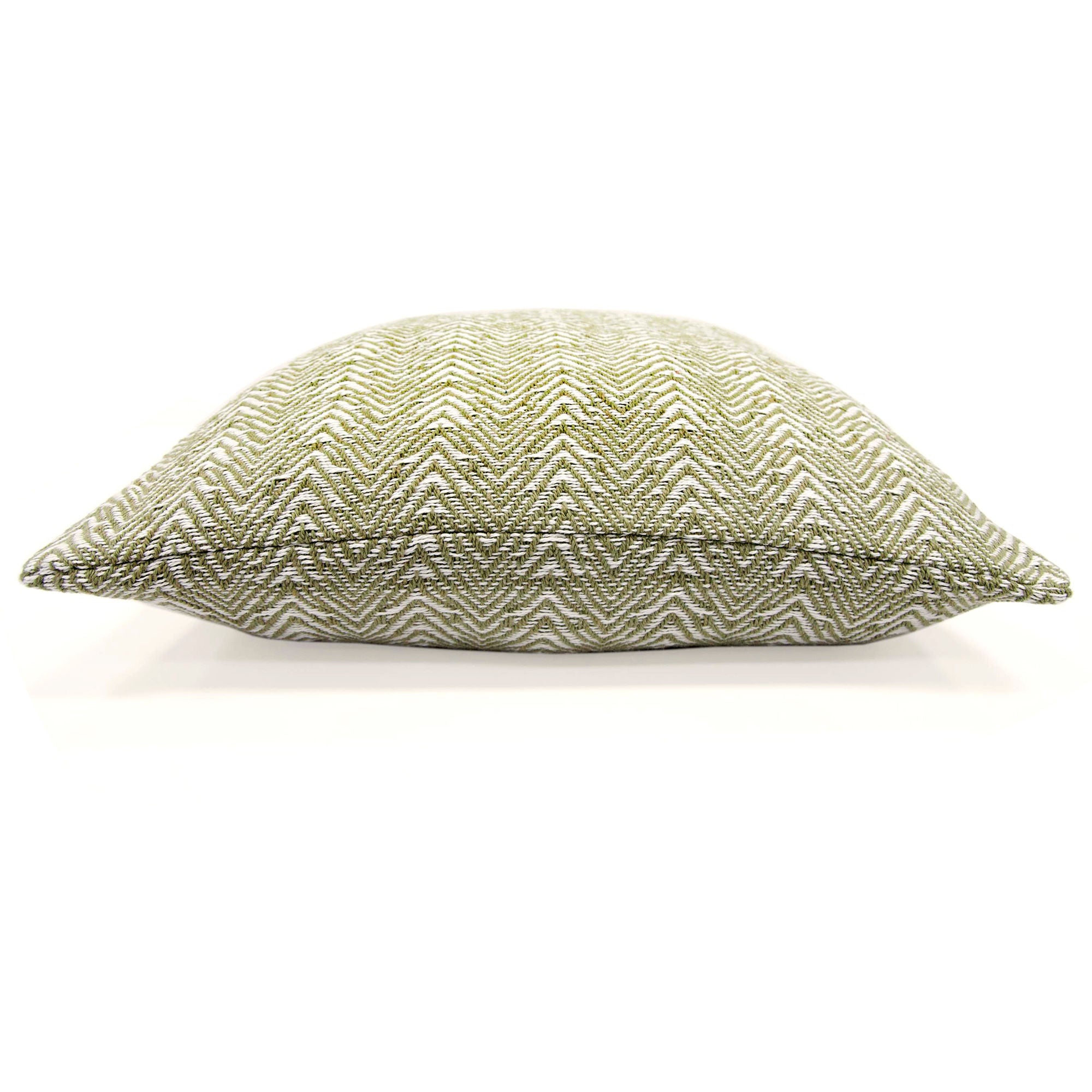 Herringbone Cushion by Appletree Loft in Khaki 43 x 43cm - Cushion - Appletree Loft