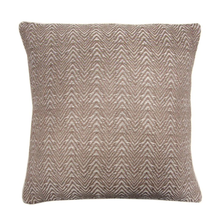 Herringbone Cushion by Appletree Loft in Linen 43 x 43cm - Cushion - Appletree Loft