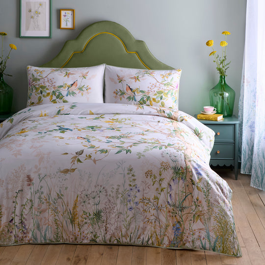 Arianna Duvet Cover Set in Natural