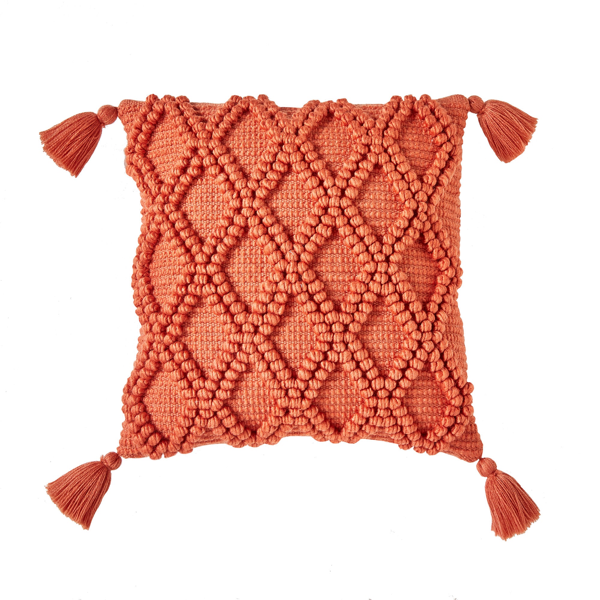 Alda Outdoor Cushion by Drift Home in Terracotta 43 x 43cm - Cushion - Drift Home