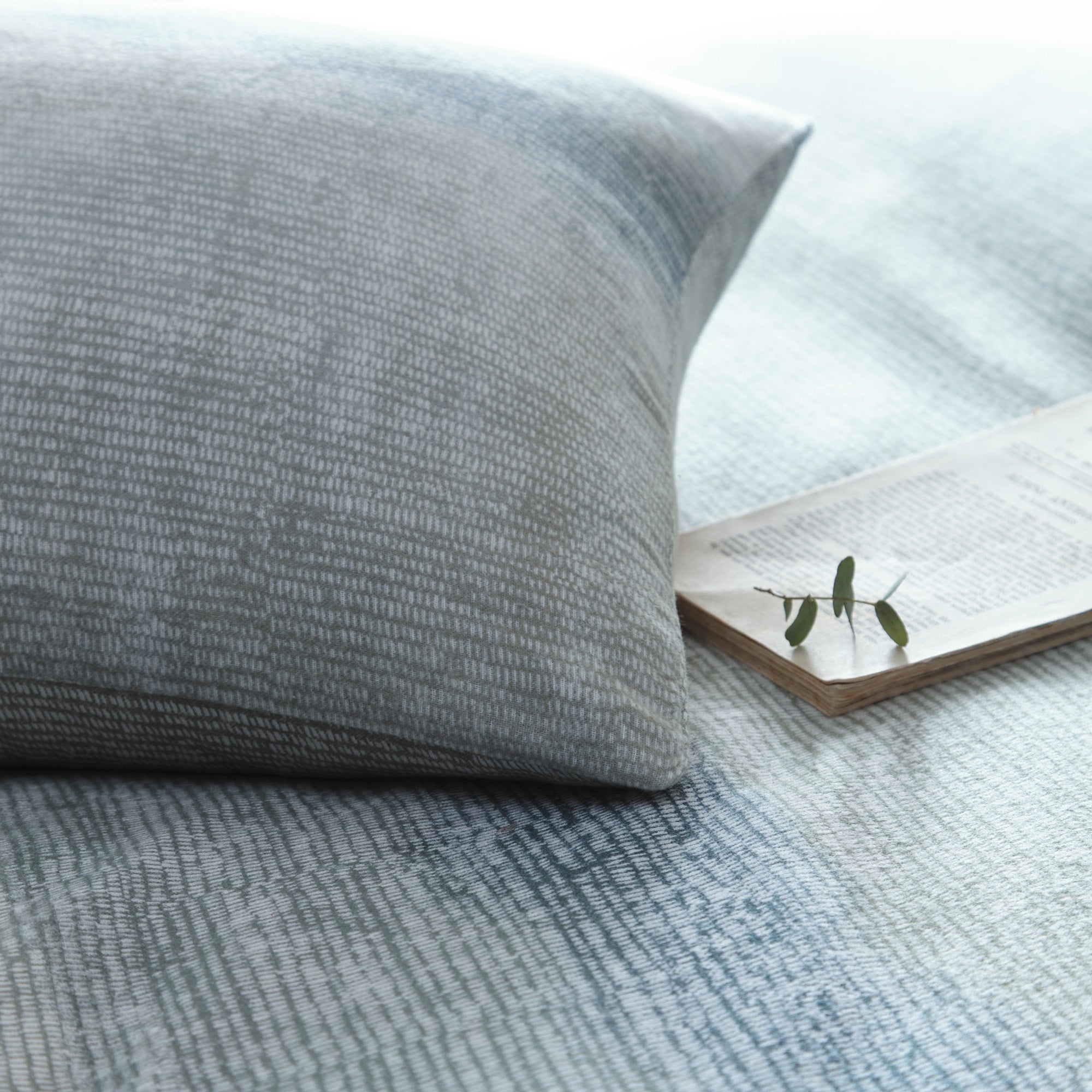 Anson Stripe Duvet Cover Set by Appletree Hygge in Green - Duvet Cover Set - Appletree Hygge