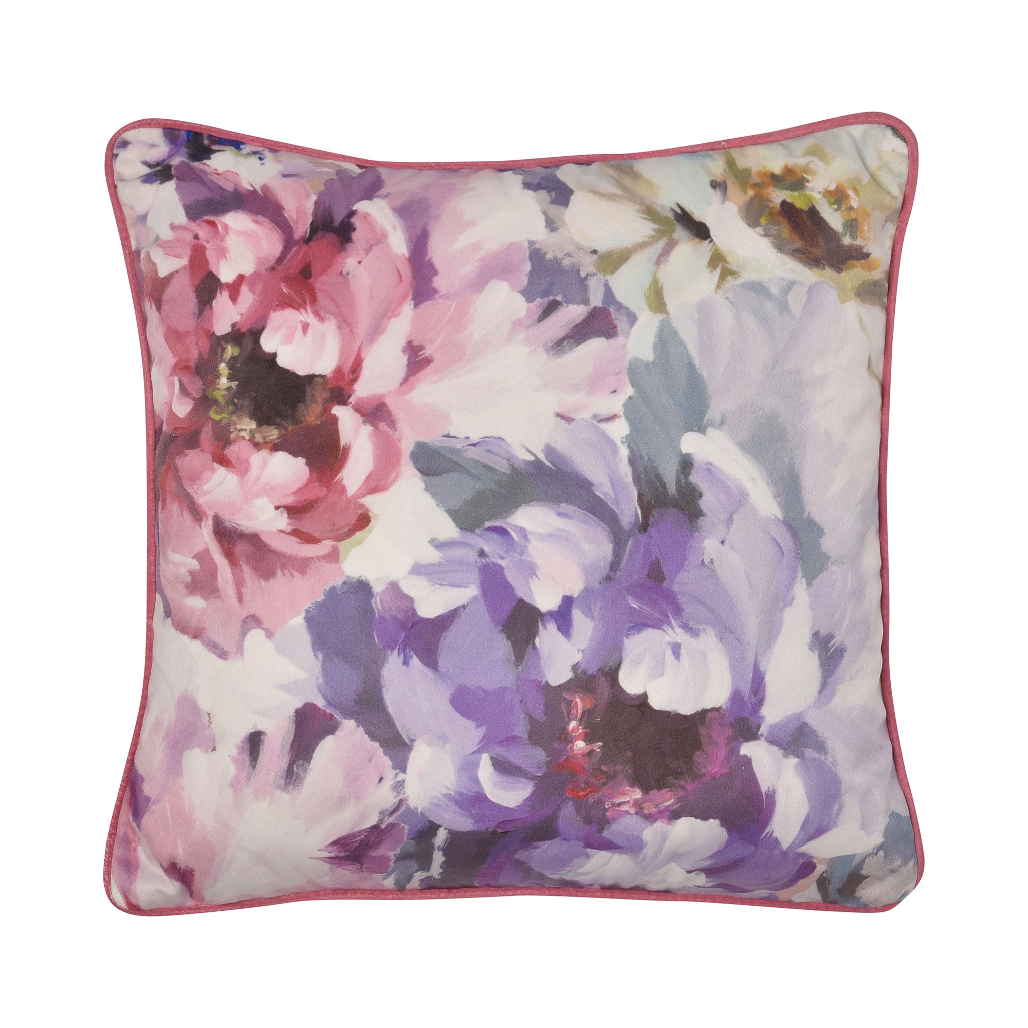 Arley Cushion by Appletree Heritage in Mauve 43 x 43cm - Cushion - Appletree Heritage