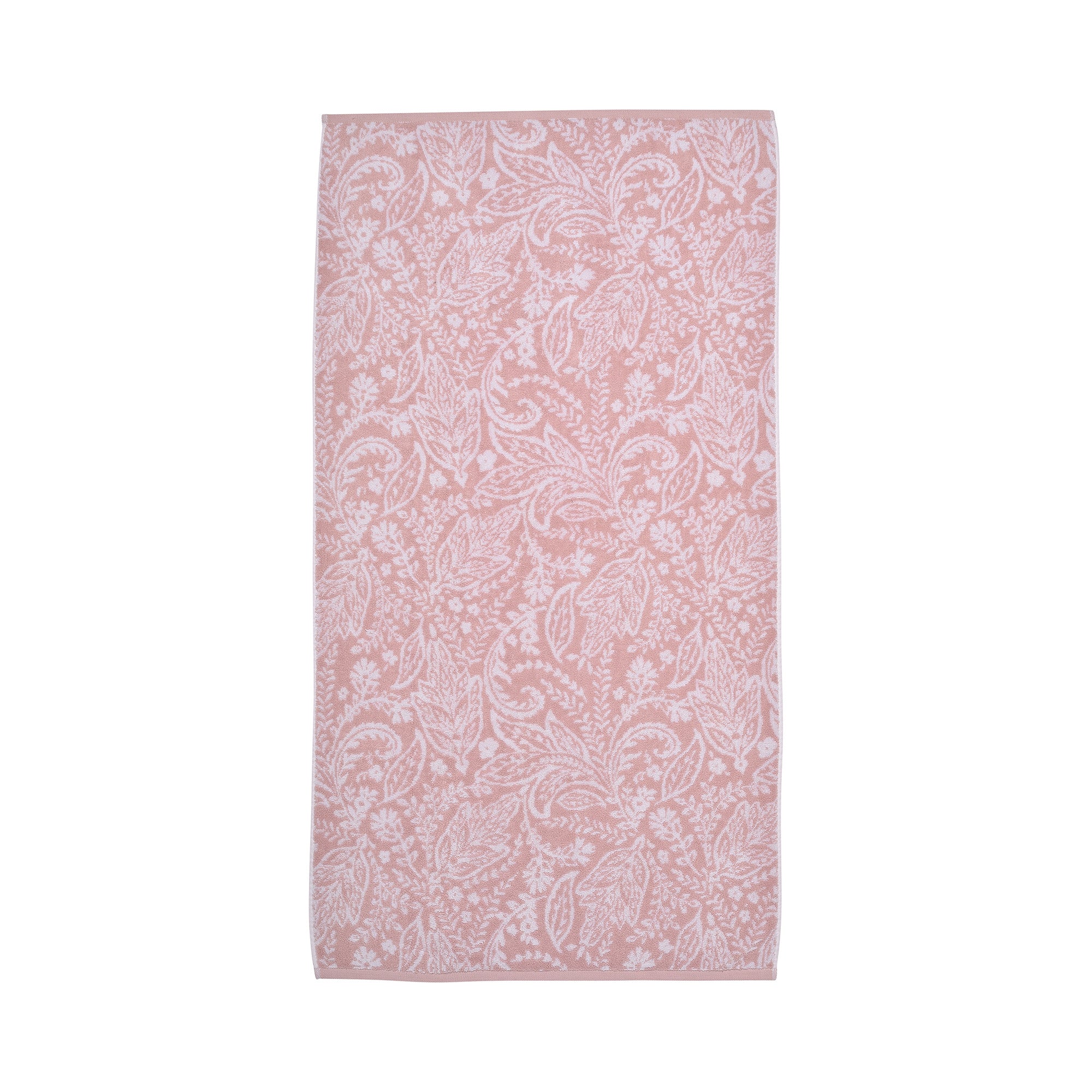 Aveline Towels by Dreams & Drapes Bathroom in Soft Pink - Hand Towel - Dreams & Drapes Bathroom