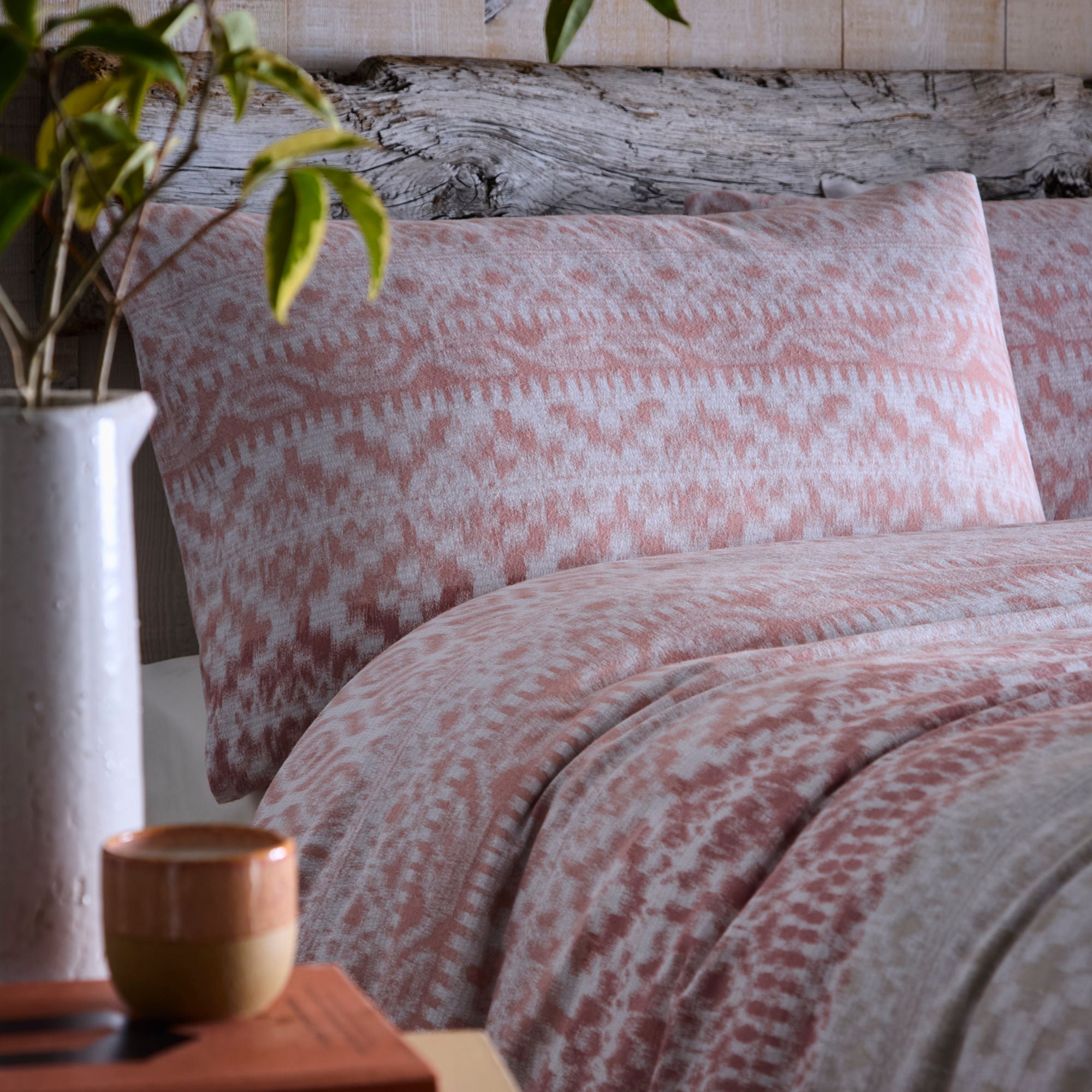 Bergen Duvet Cover Set by Appletree Hygge in Terracotta - Duvet Cover Set - Appletree Hygge