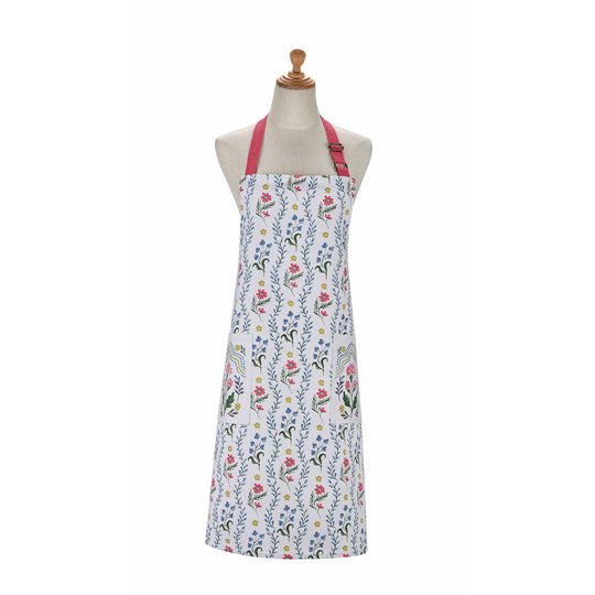 Boho Floral Cotton Apron in Multicolour