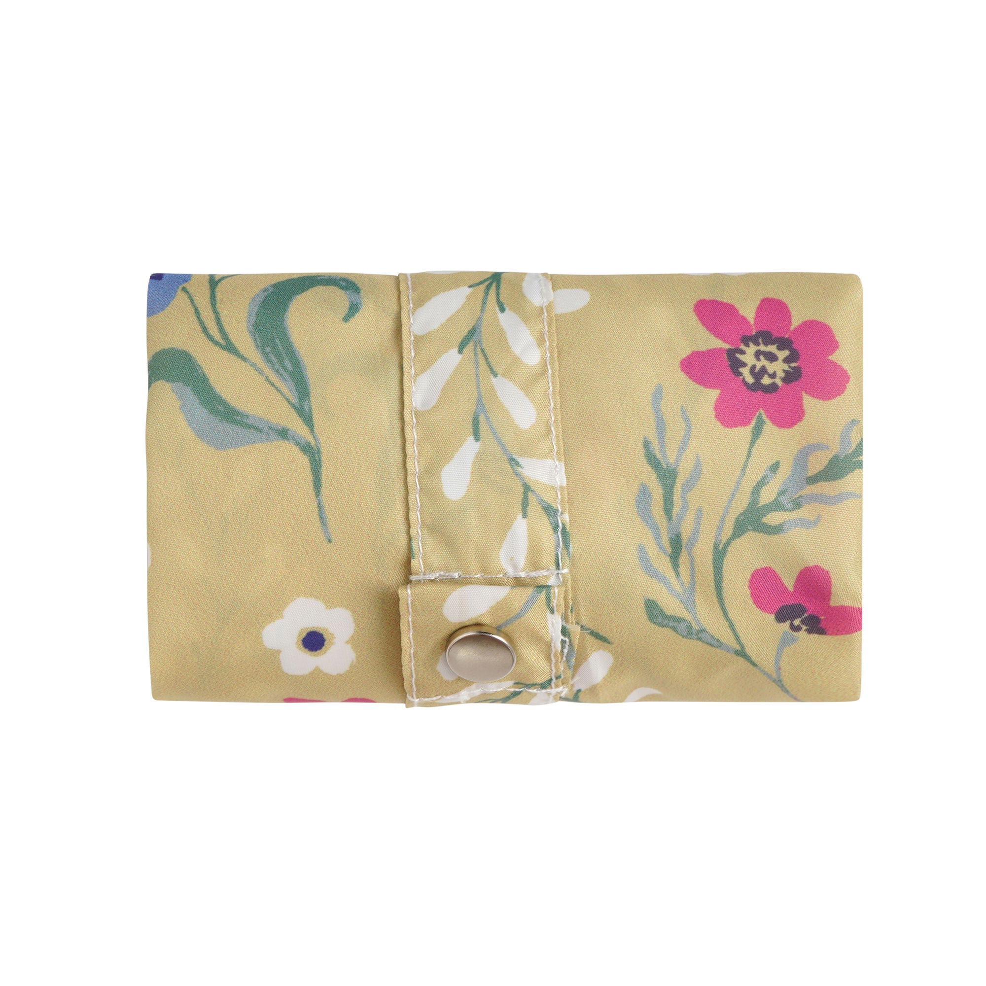 Ulster Weavers Boho Floral Foldable Tote Bag Medium in Multi - Roll-Up Bag - Ulster Weavers