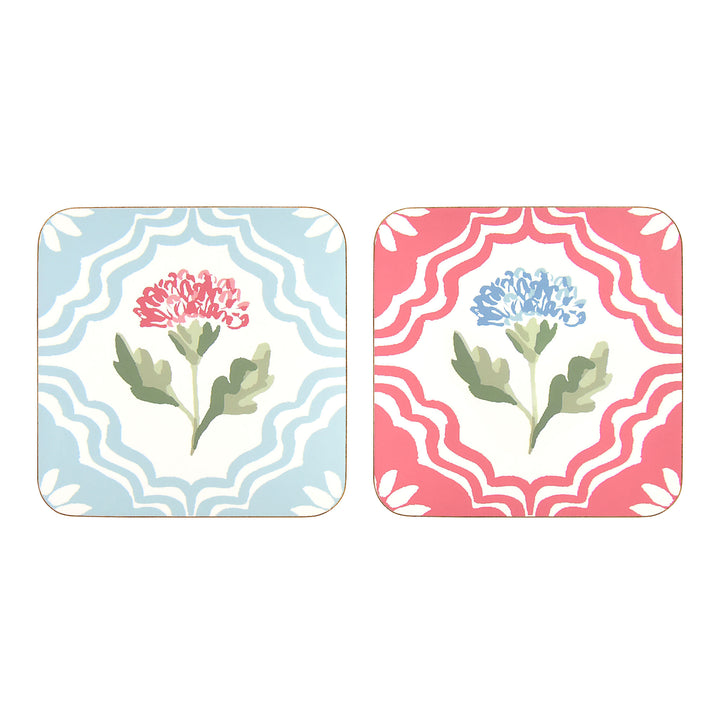 Ulster Weavers Boho Floral Coasters - 4 Pack One Size in Multi