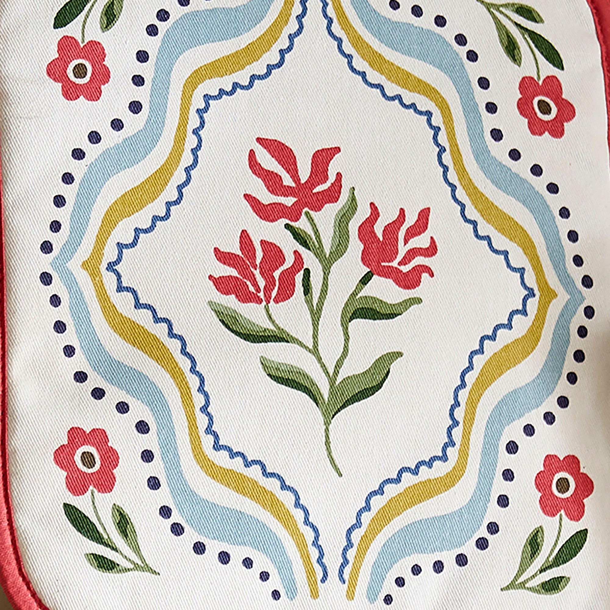 Ulster Weavers Boho Floral Pot Mitt One Size in Multi - Pot Mitt - Ulster Weavers