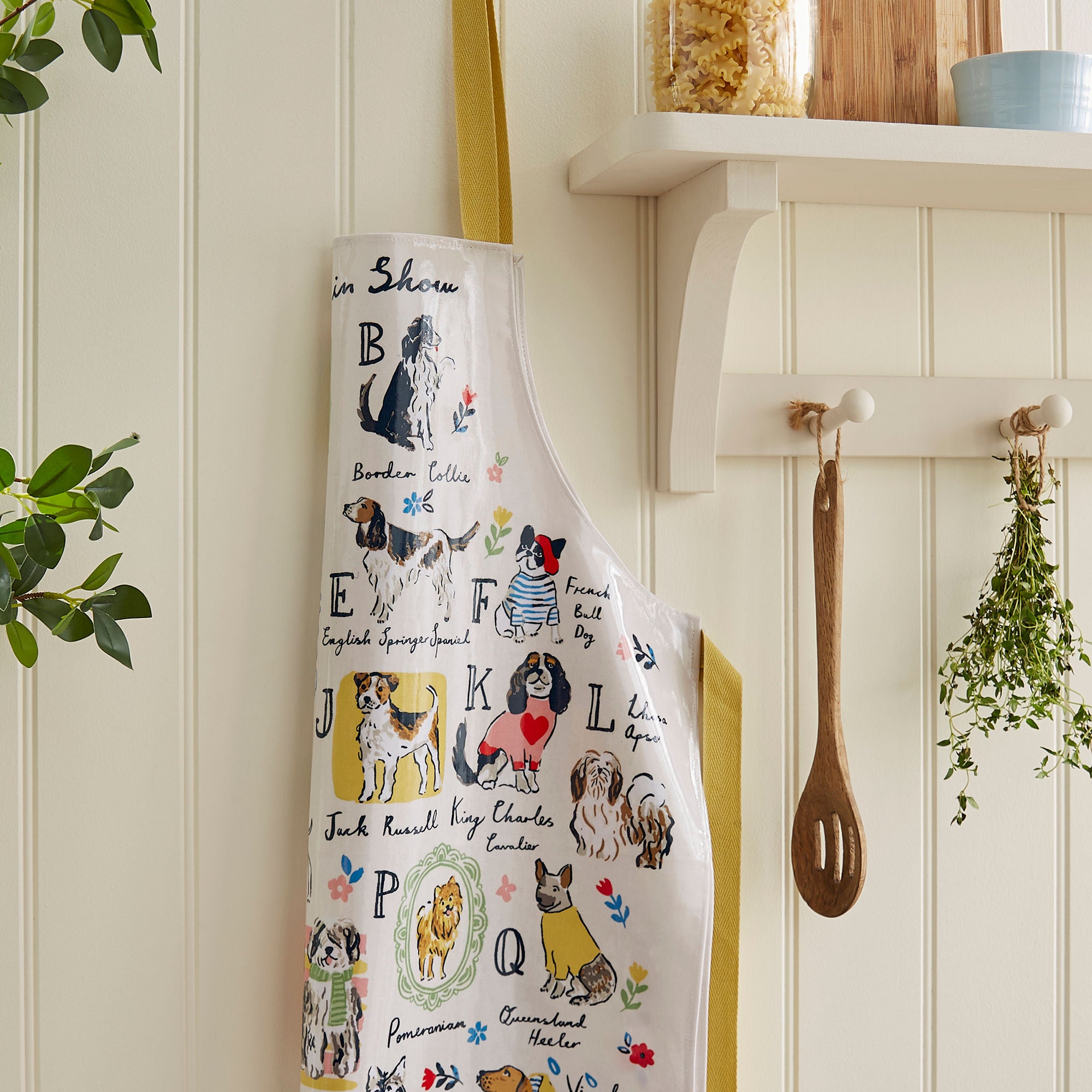 Ulster Weavers Best In Show Apron - PVC/Oilcloth One Size in Multi - Apron - Ulster Weavers
