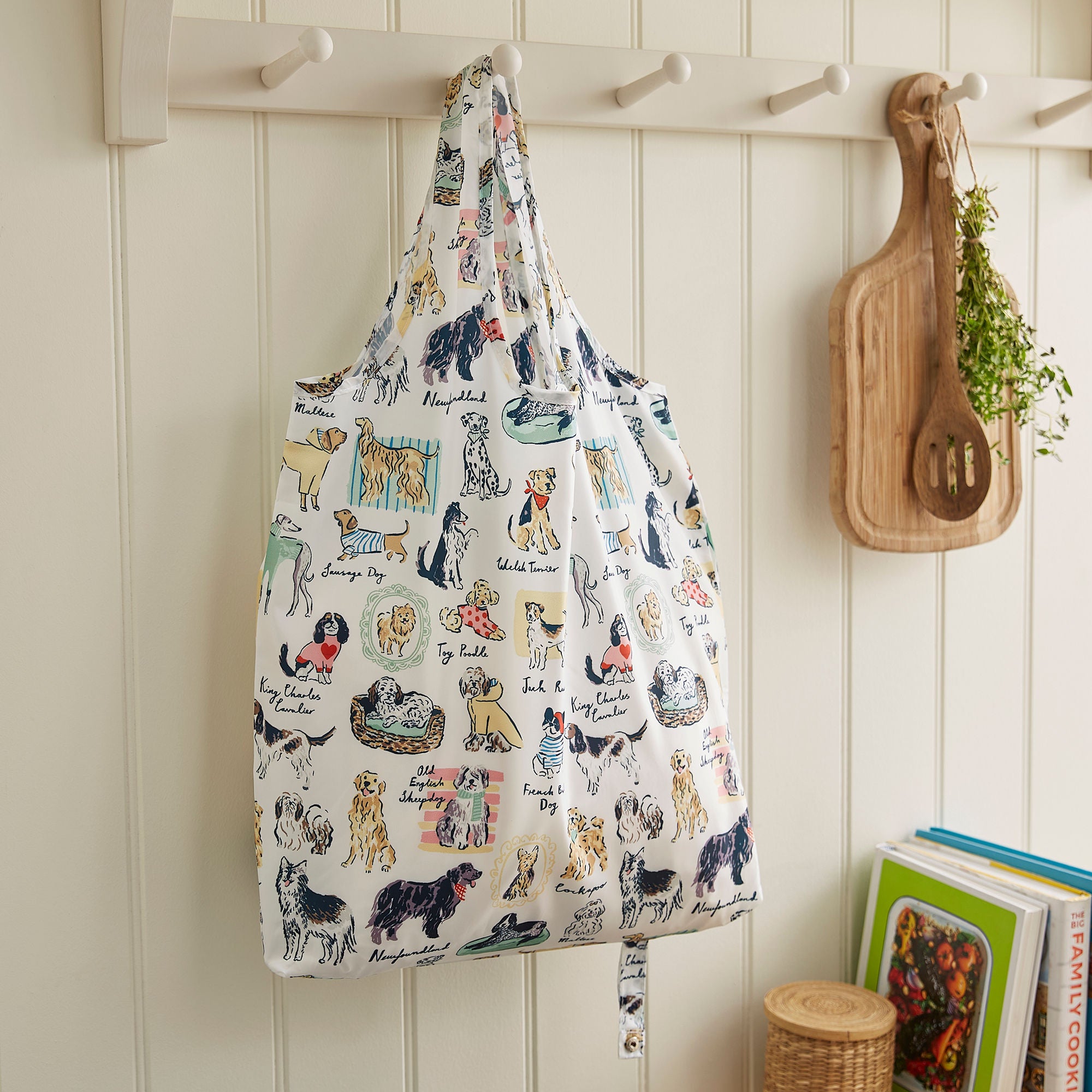 Ulster Weavers Best In Show Foldable Tote Bag Medium in Multi - Roll-Up Bag - Ulster Weavers