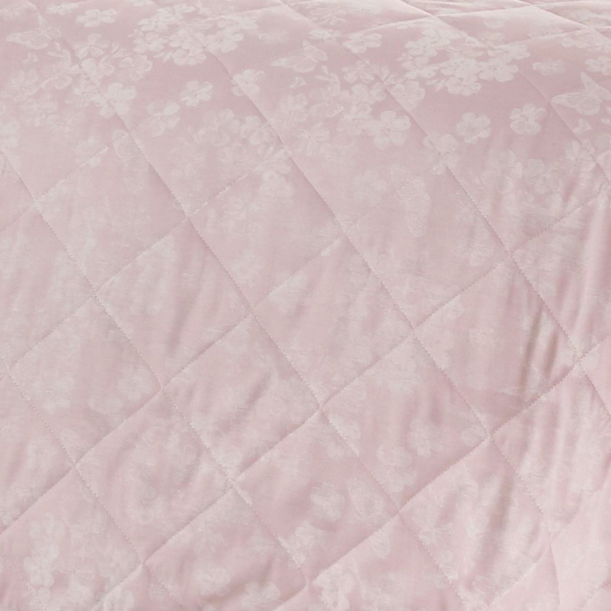 Blossom Bedspread by Dreams & Drapes Woven in Blush 240x220cm - Bedspread - Dreams & Drapes Woven