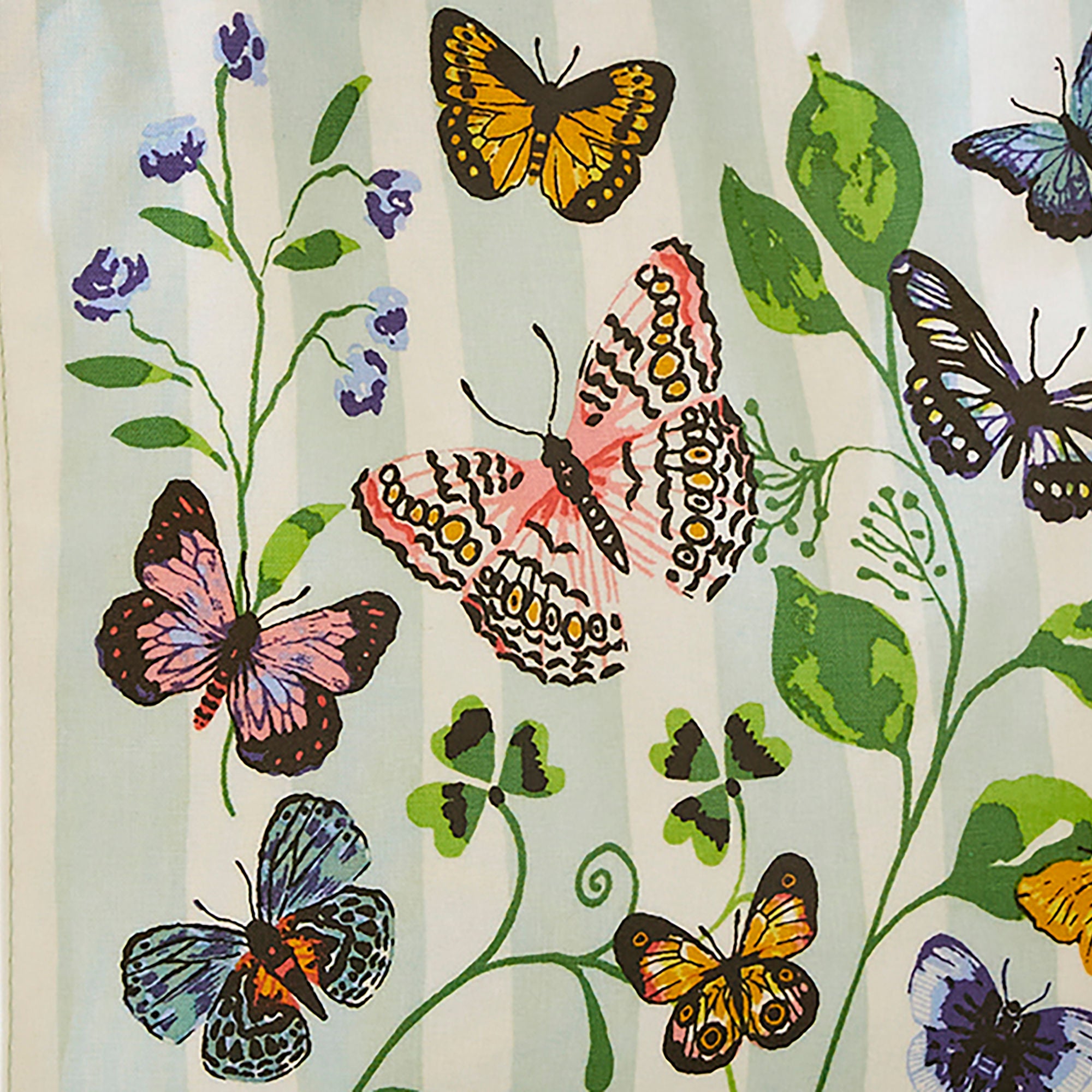 Butterfly Grove PVC Bag Small in Blue - Bag - Ulster Weavers