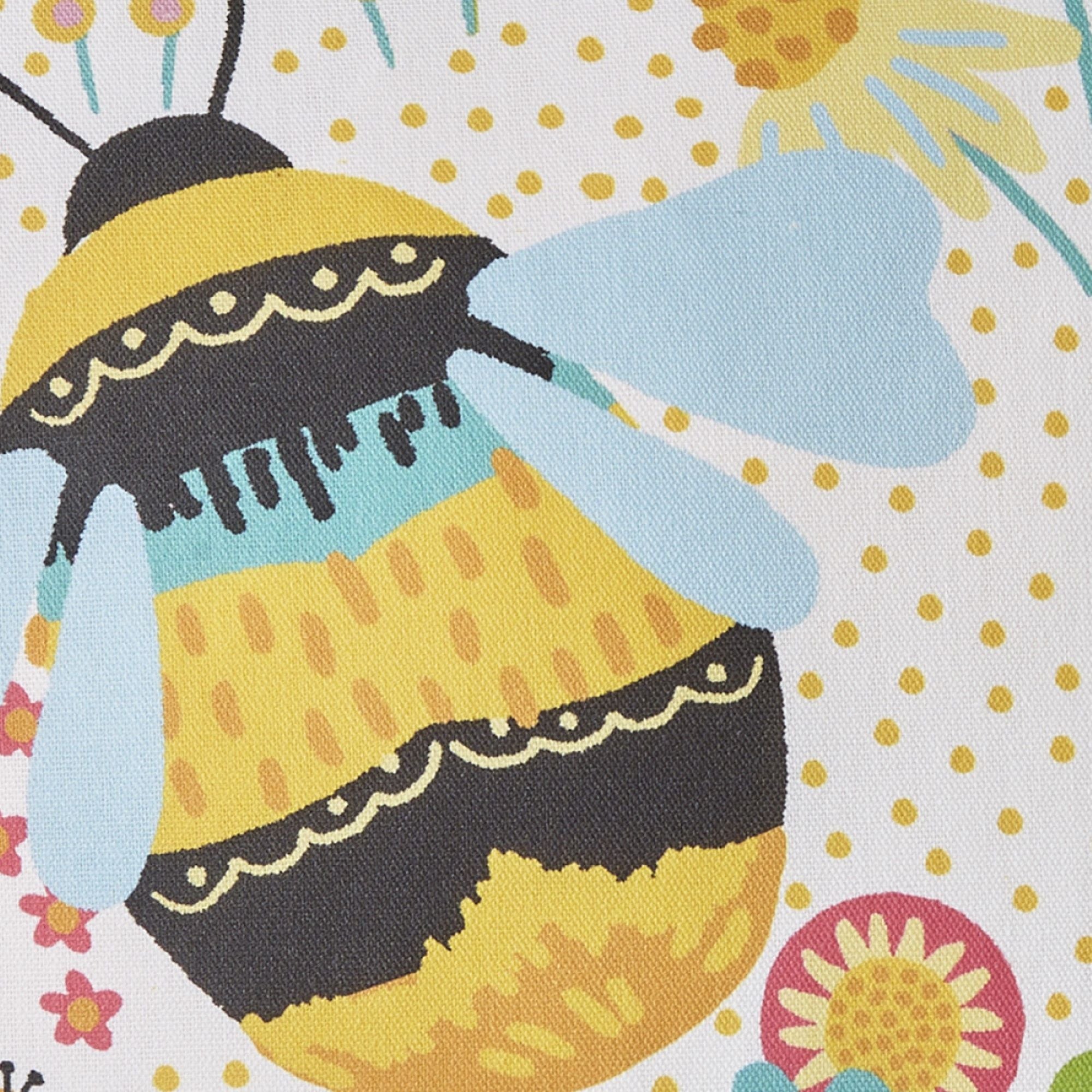 Buzzy Bee Outdoor Cushion by Fusion in Ochre 43 x 43cm - Cushion - Fusion