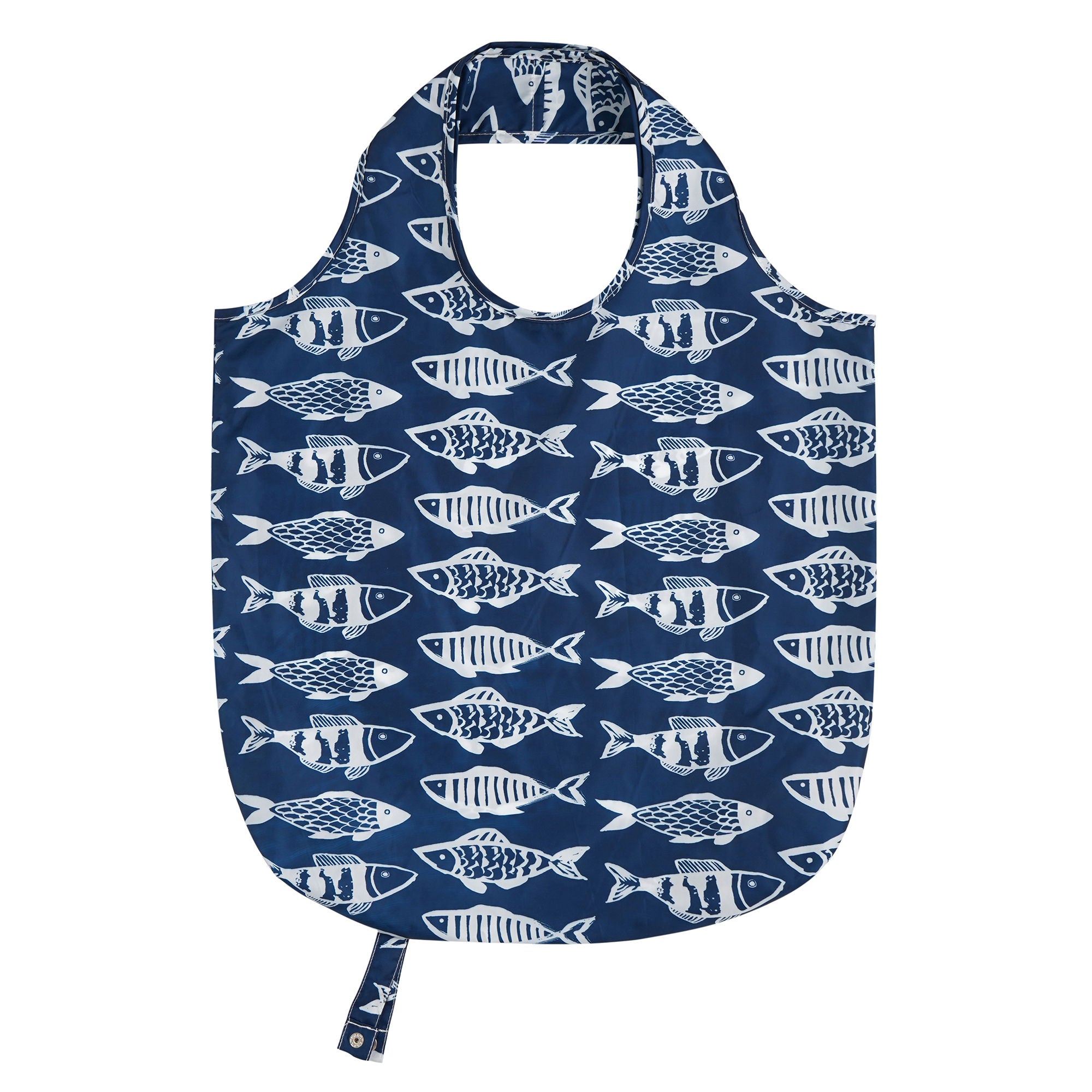 Ulster Weavers Catch of the Day Foldable Tote Bag Medium in Multi - Roll-Up Bag - Ulster Weavers