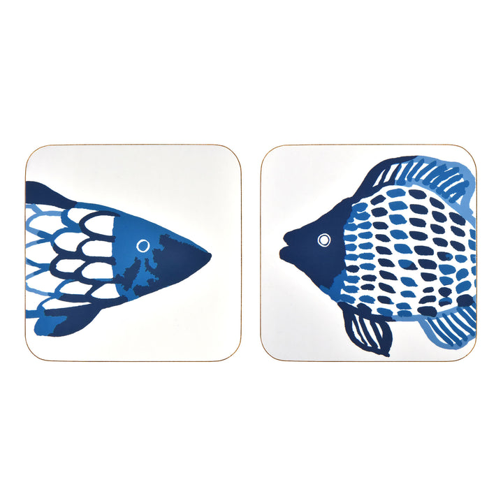 Ulster Weavers Catch of the Day Coasters - 4 Pack One Size in Multi