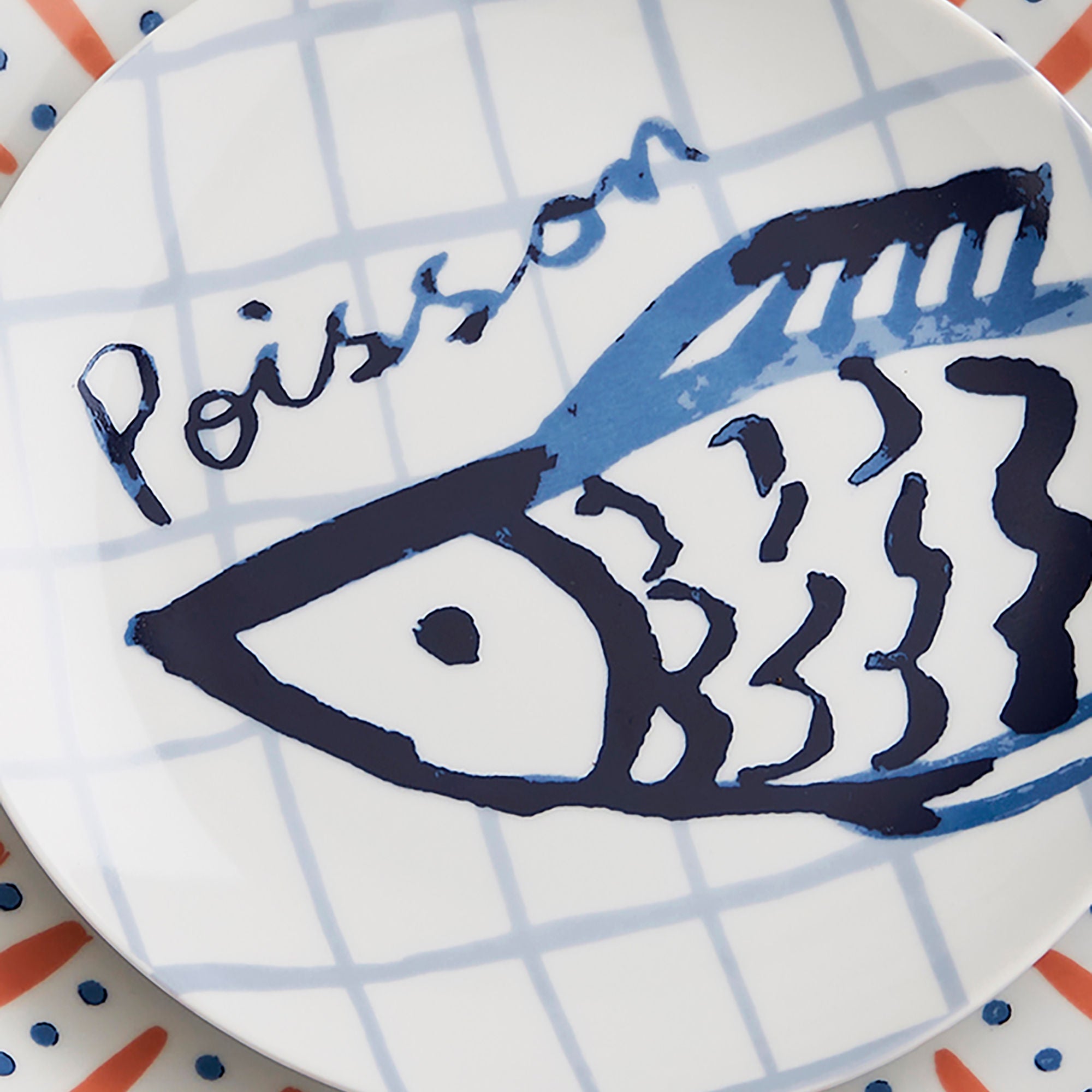 Ulster Weavers Catch of the Day Side Plate - Porcelain One Size in Multi - Plates - Ulster Weavers