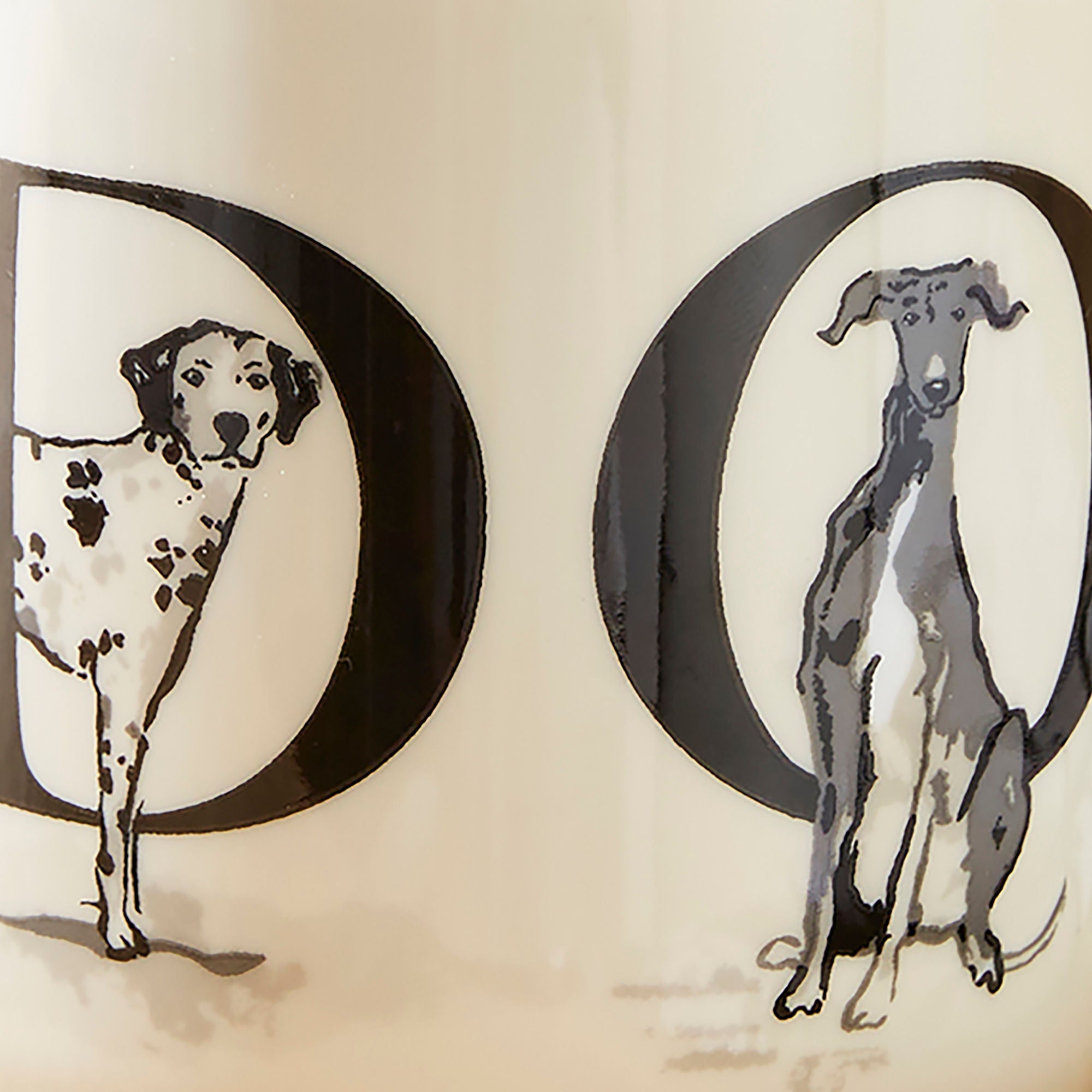 Country Dogs Bone China Mug in Brown - Mug - Ulster Weavers