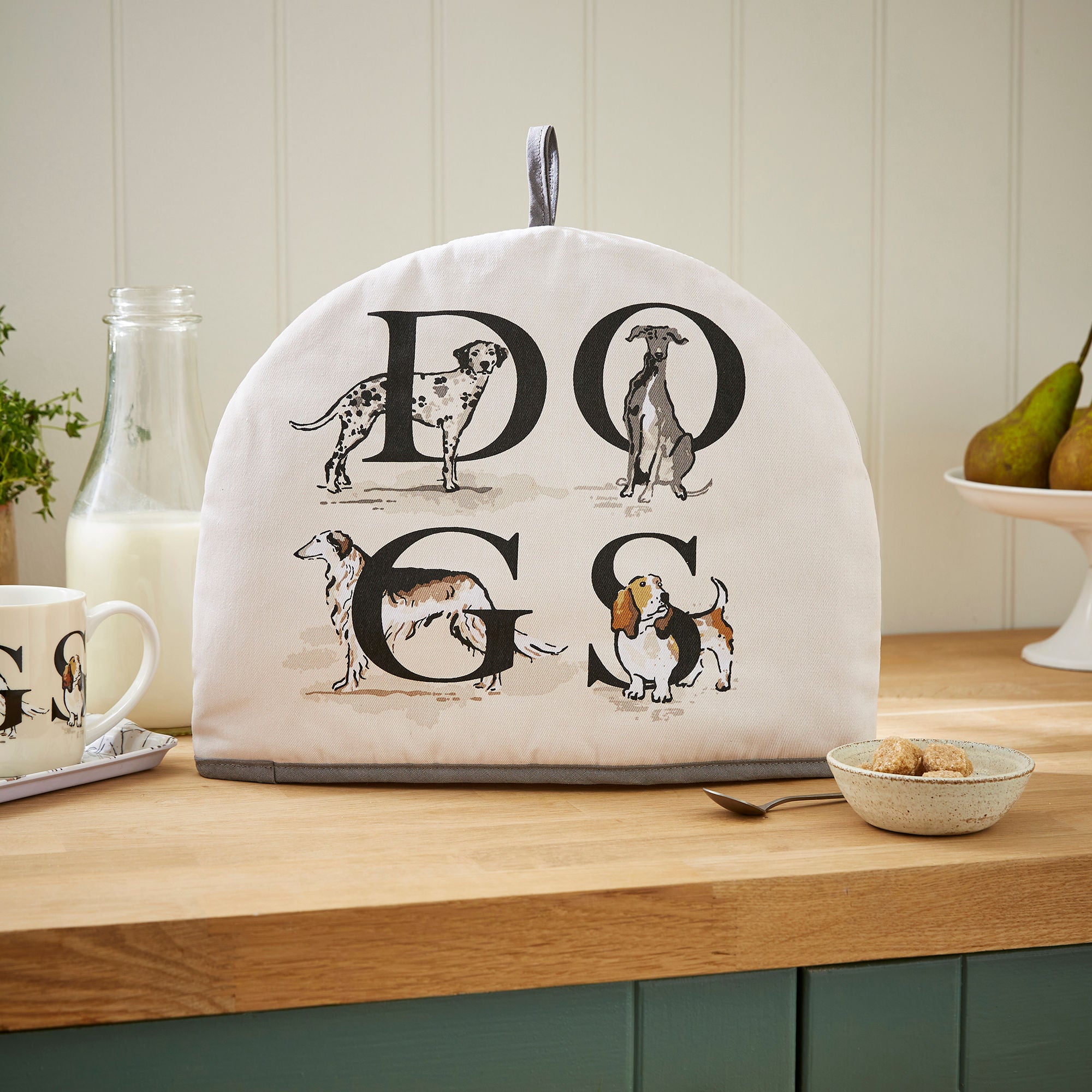 Country Dogs Tea Cosy in Brown - Tea Cosy - Ulster Weavers