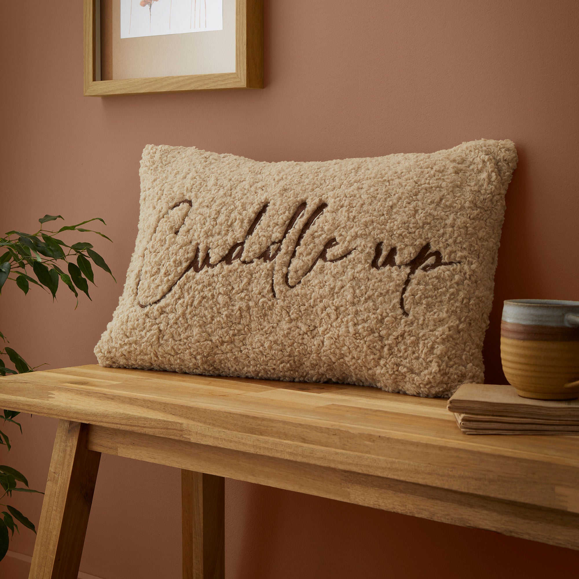 Cuddle Up Cushion in Natural 30 x 50cm - Cushion - Fusion