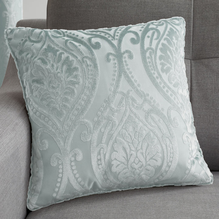 Chateau Cushion by Curtina in Duck Egg 43 x 43cm - Cushion - Curtina