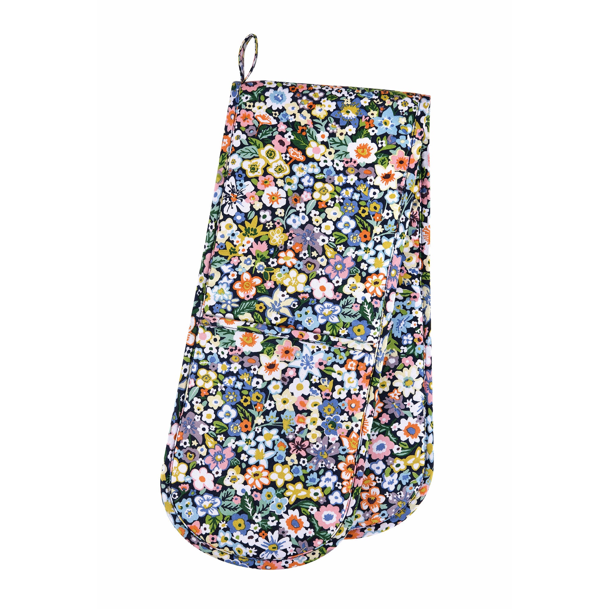 Ulster Weavers Confetti Floral Double Oven Glove One Size in Multi - Double Oven Glove - Ulster Weavers