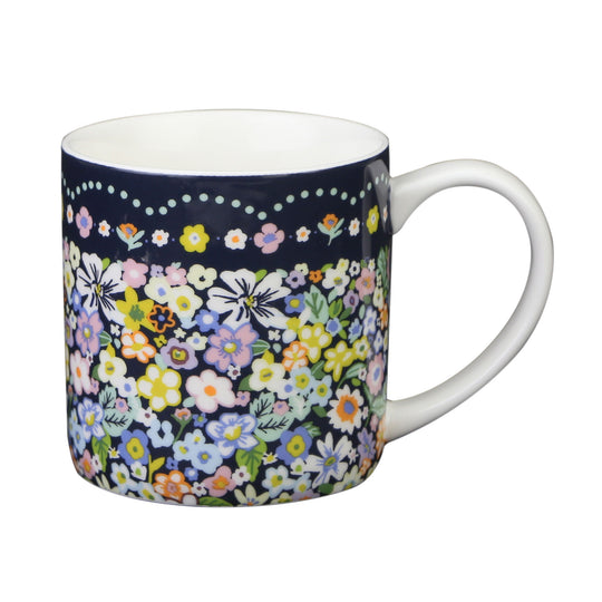 Confetti Floral Bone China Mug in Multicolour