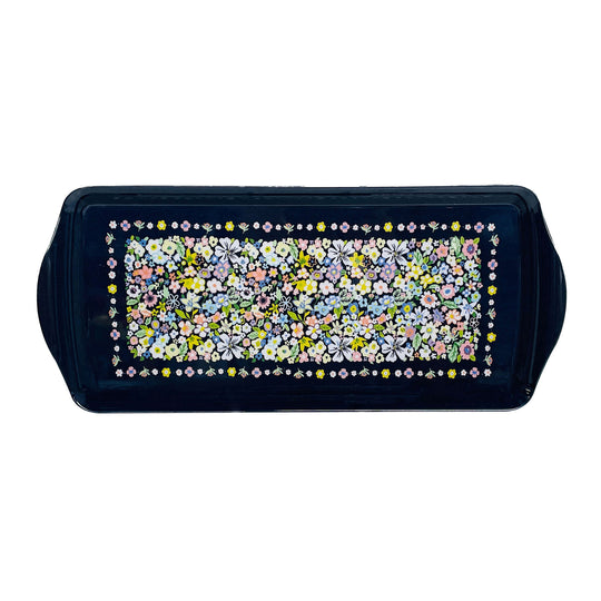 Confetti Floral Small Serving Tray in Multicolour