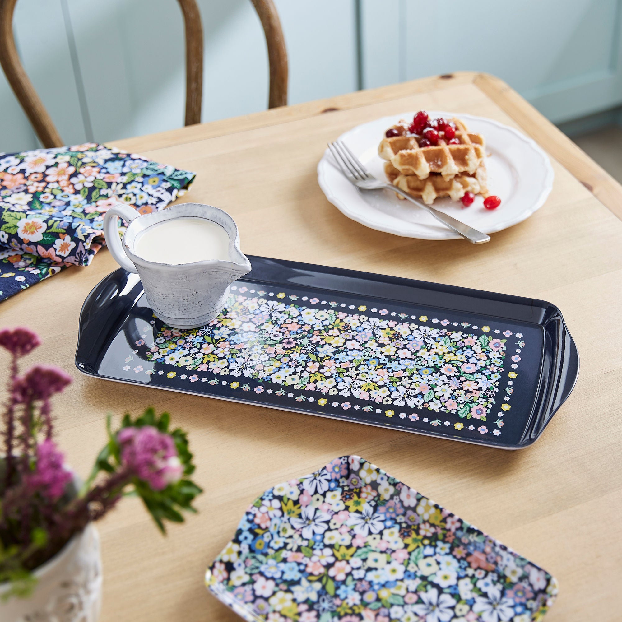 Ulster Weavers Confetti Floral Tray - Small One Size in Multi - Tray - Ulster Weavers