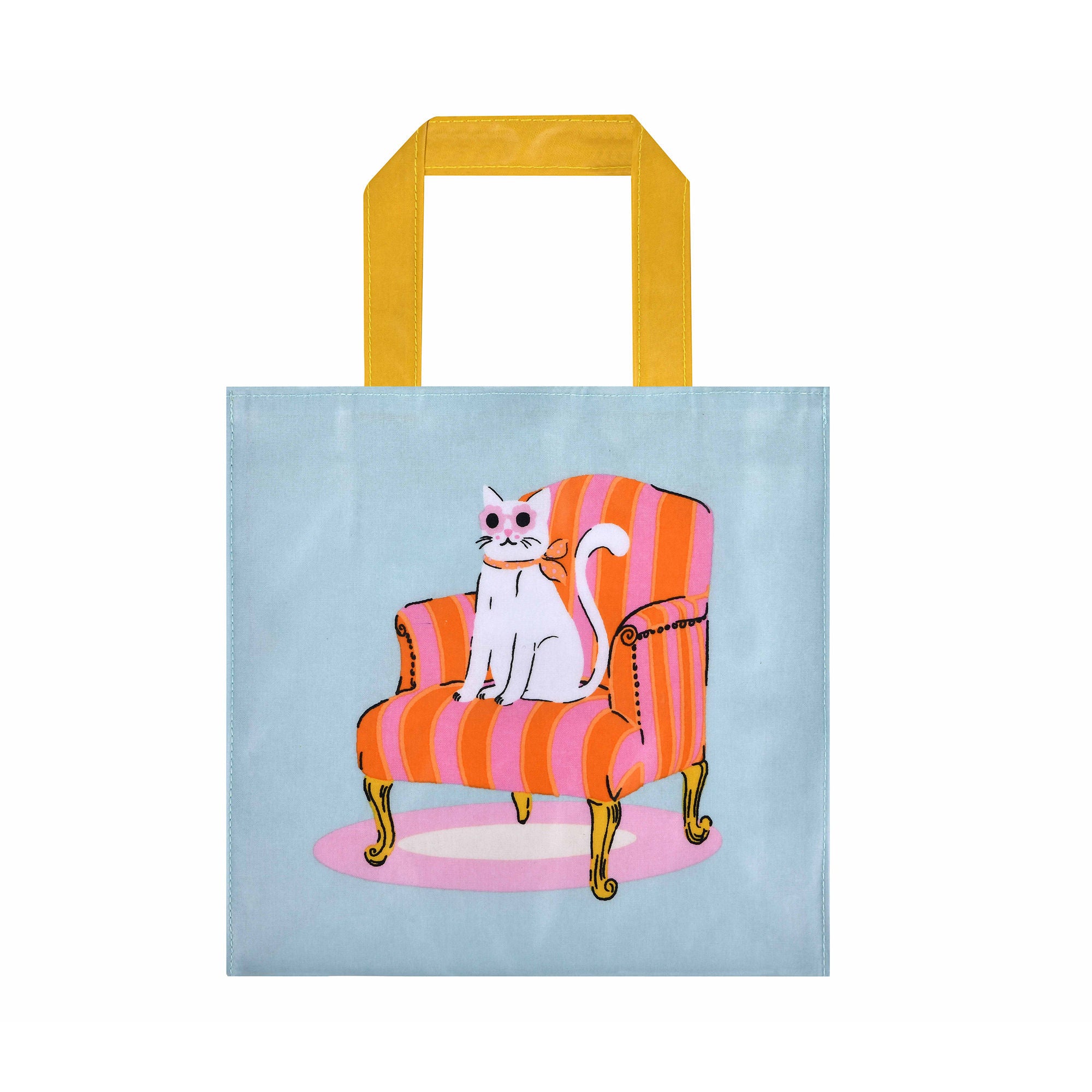 Ulster Weavers Cool Cats PVC Coated Tote Bag Small in Multi - Bag - Ulster Weavers