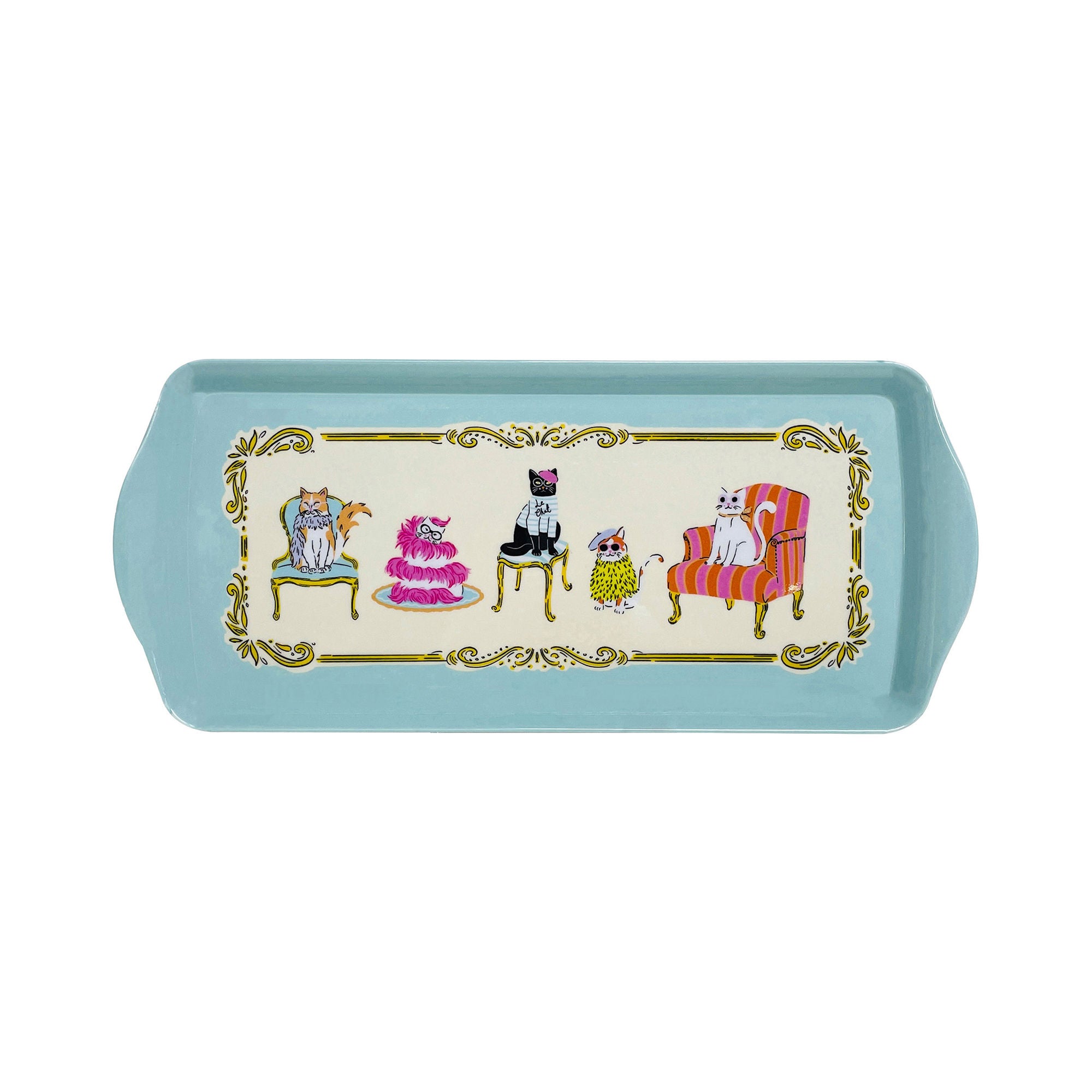 Ulster Weavers Cool Cats Tray - Small One Size in Multi - Tray - Ulster Weavers