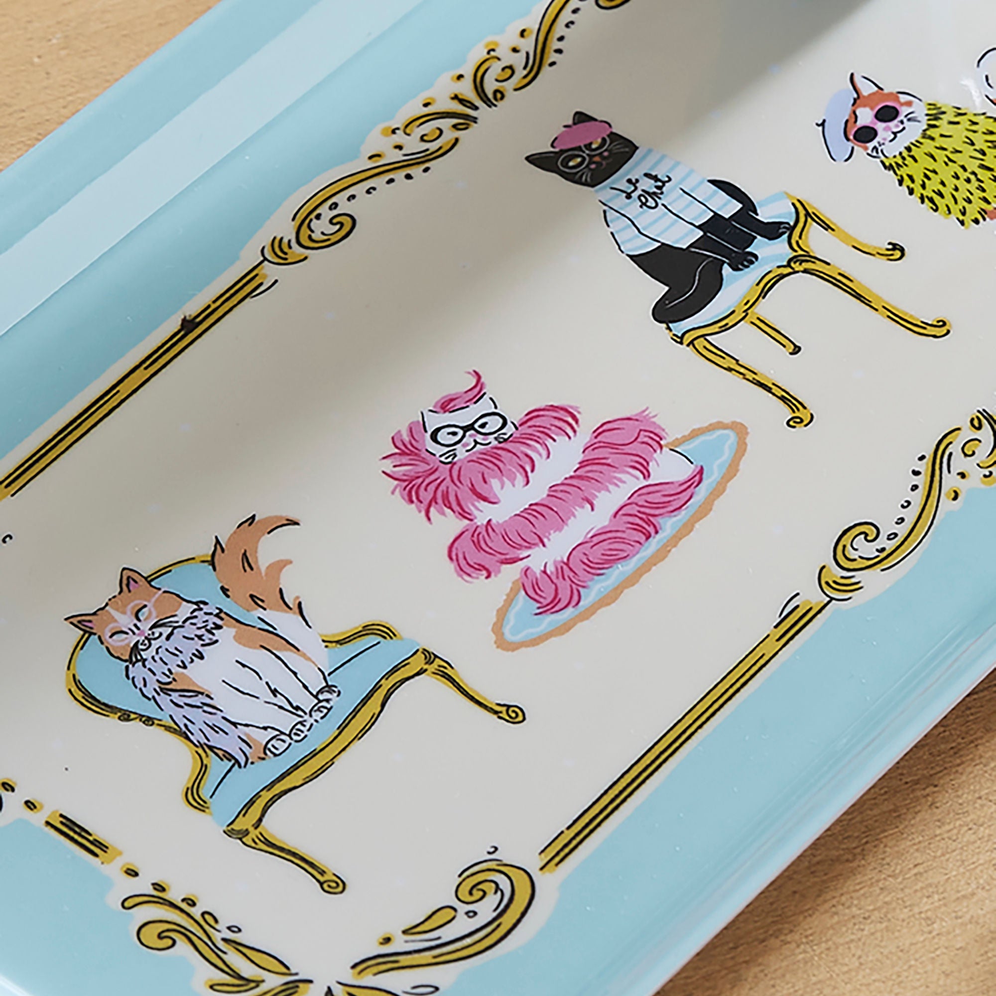 Ulster Weavers Cool Cats Tray - Small One Size in Multi - Tray - Ulster Weavers