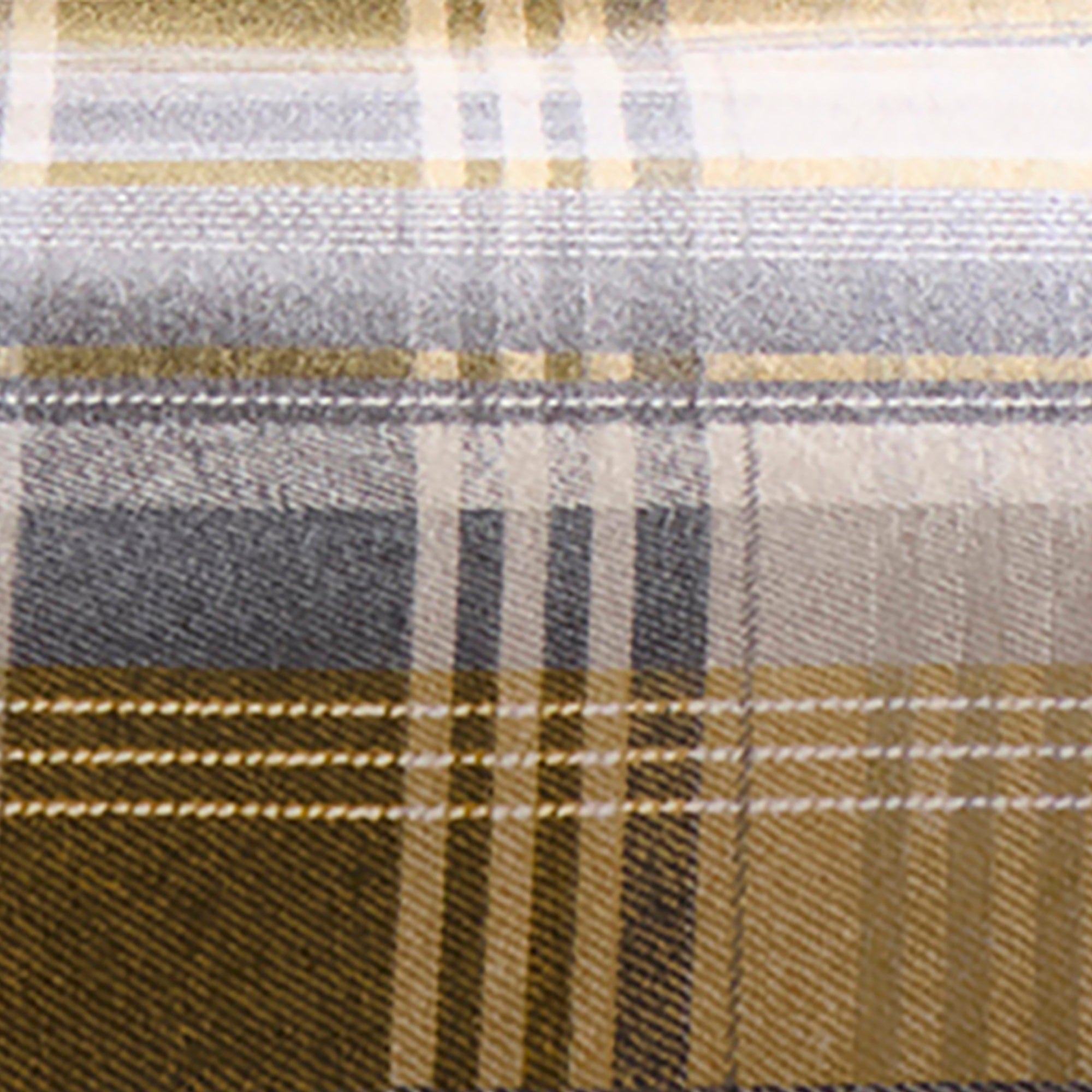 Connolly Check Duvet Cover Set in Ochre - Duvet Cover Set - Dreams & Drapes