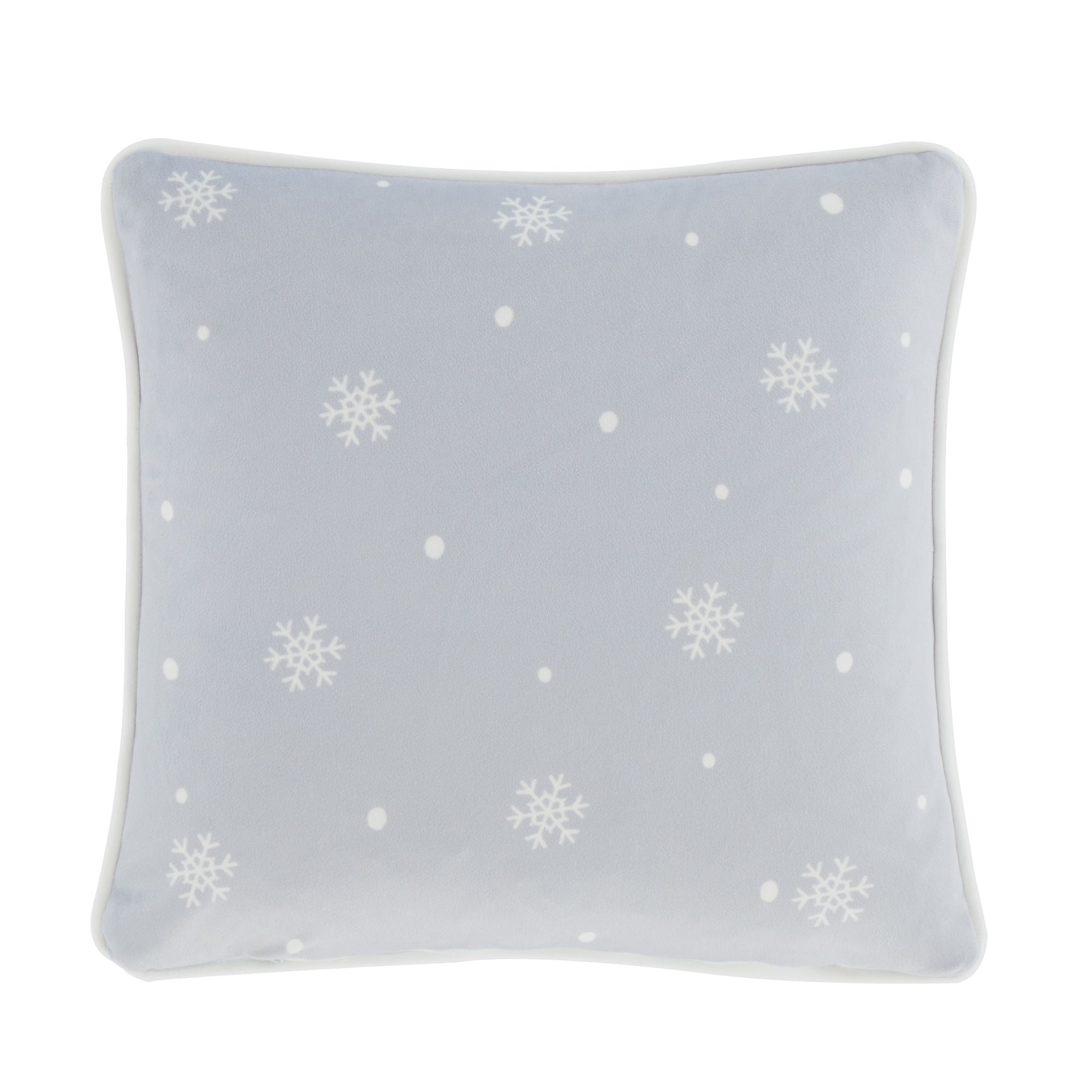 Christmas Woodland Animals Cushion by Fusion in Red 43 x 43cm - Cushion - Fusion