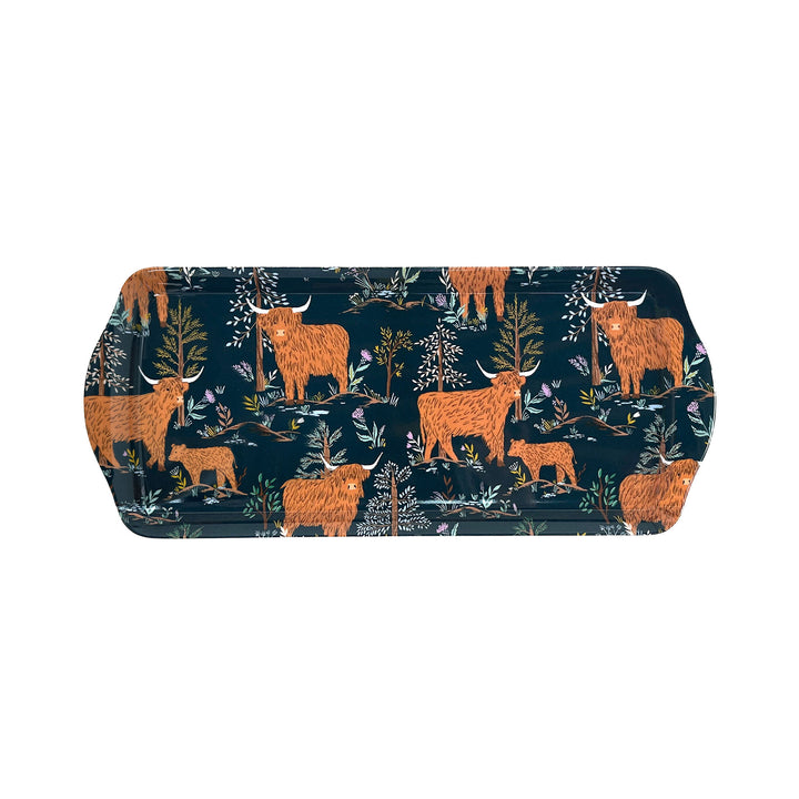 Ulster Weavers Connie the Cow Tray - Small One Size in Navy