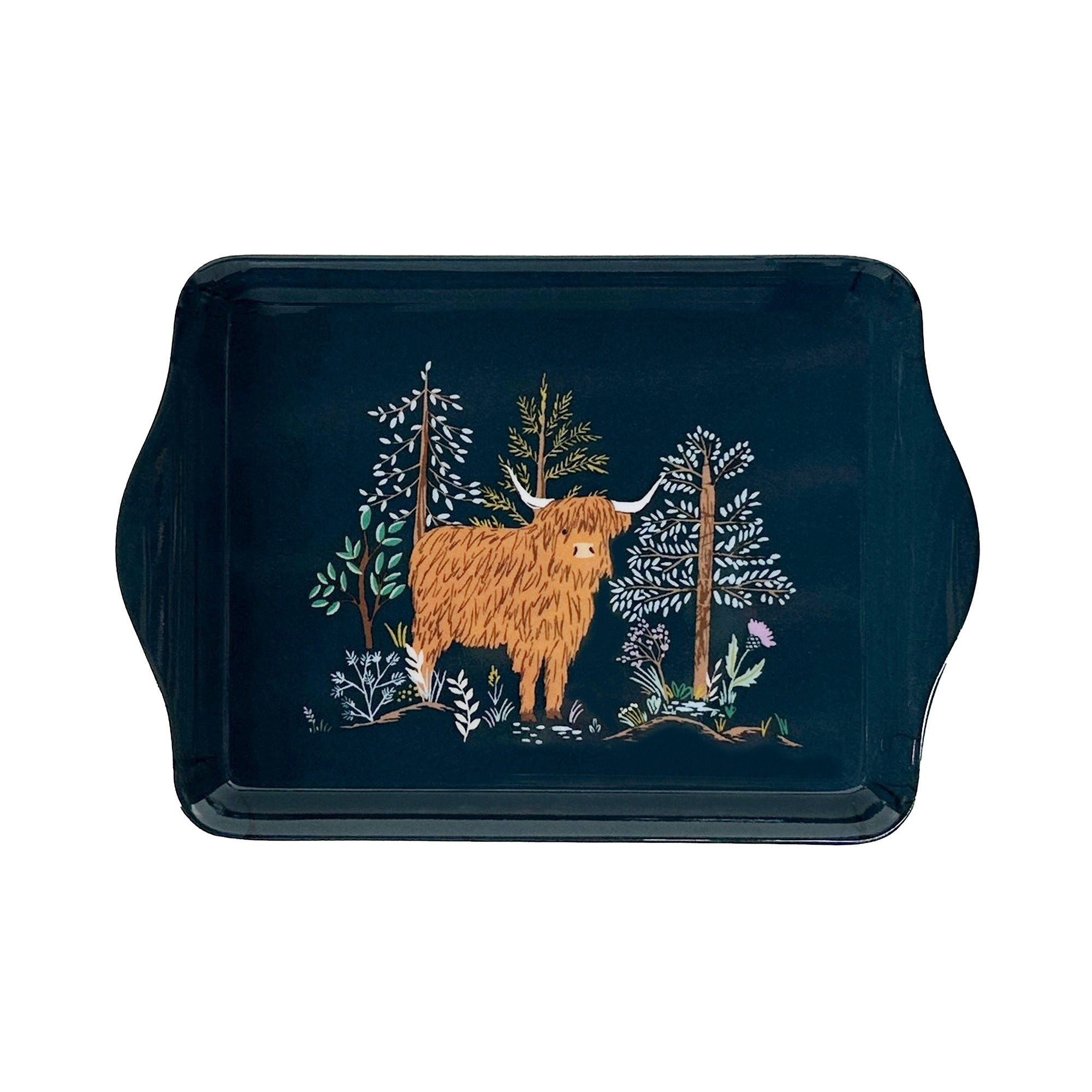 Ulster Weavers Connie the Cow Tray - Scatter One Size in Navy - Tray - Ulster Weavers