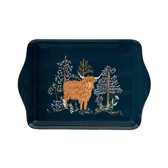 Connie the Cow Scatter Tray in Navy