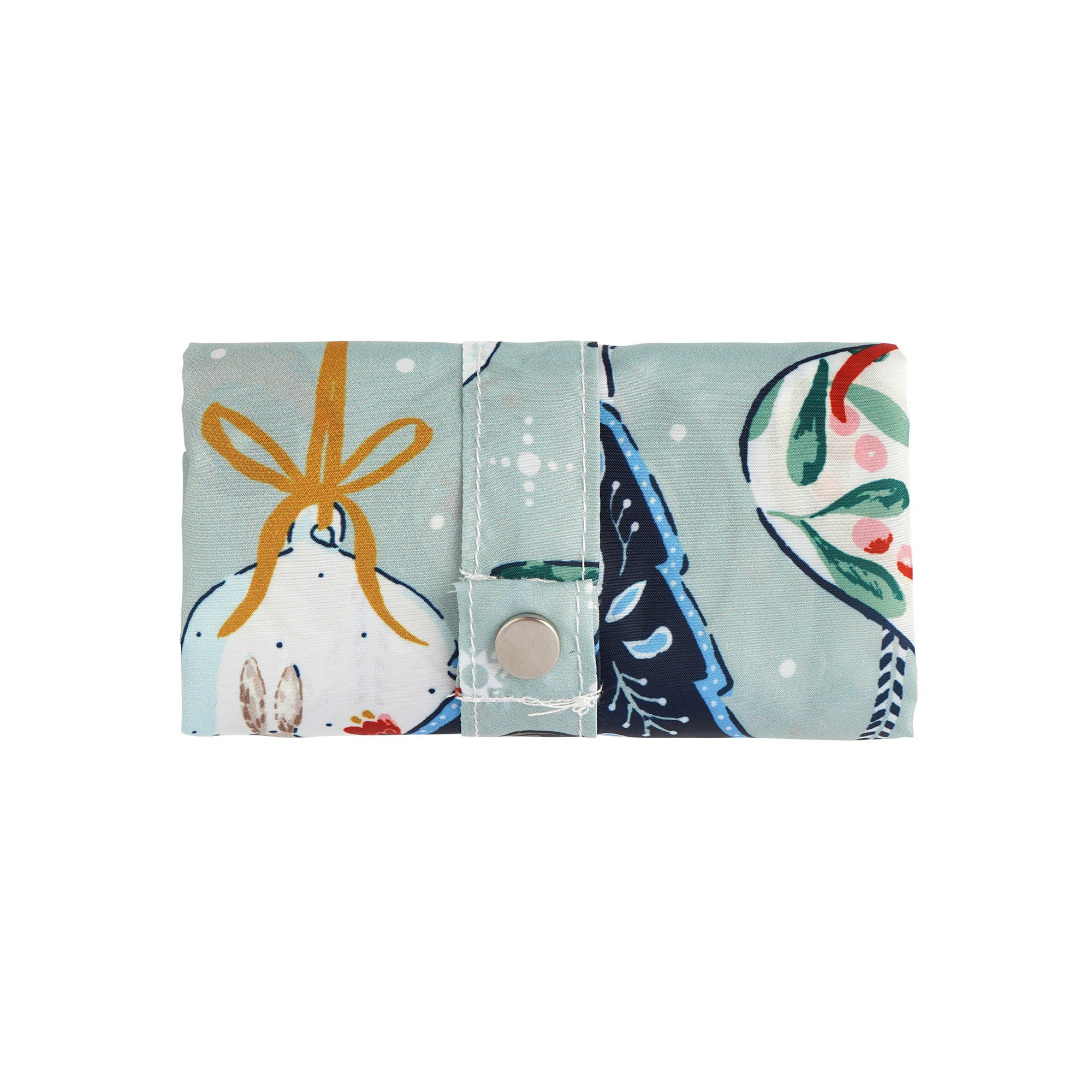 Ulster Weavers Christmas Ornaments Foldable Tote Bag Medium in Multi - Roll-Up Bag - Ulster Weavers