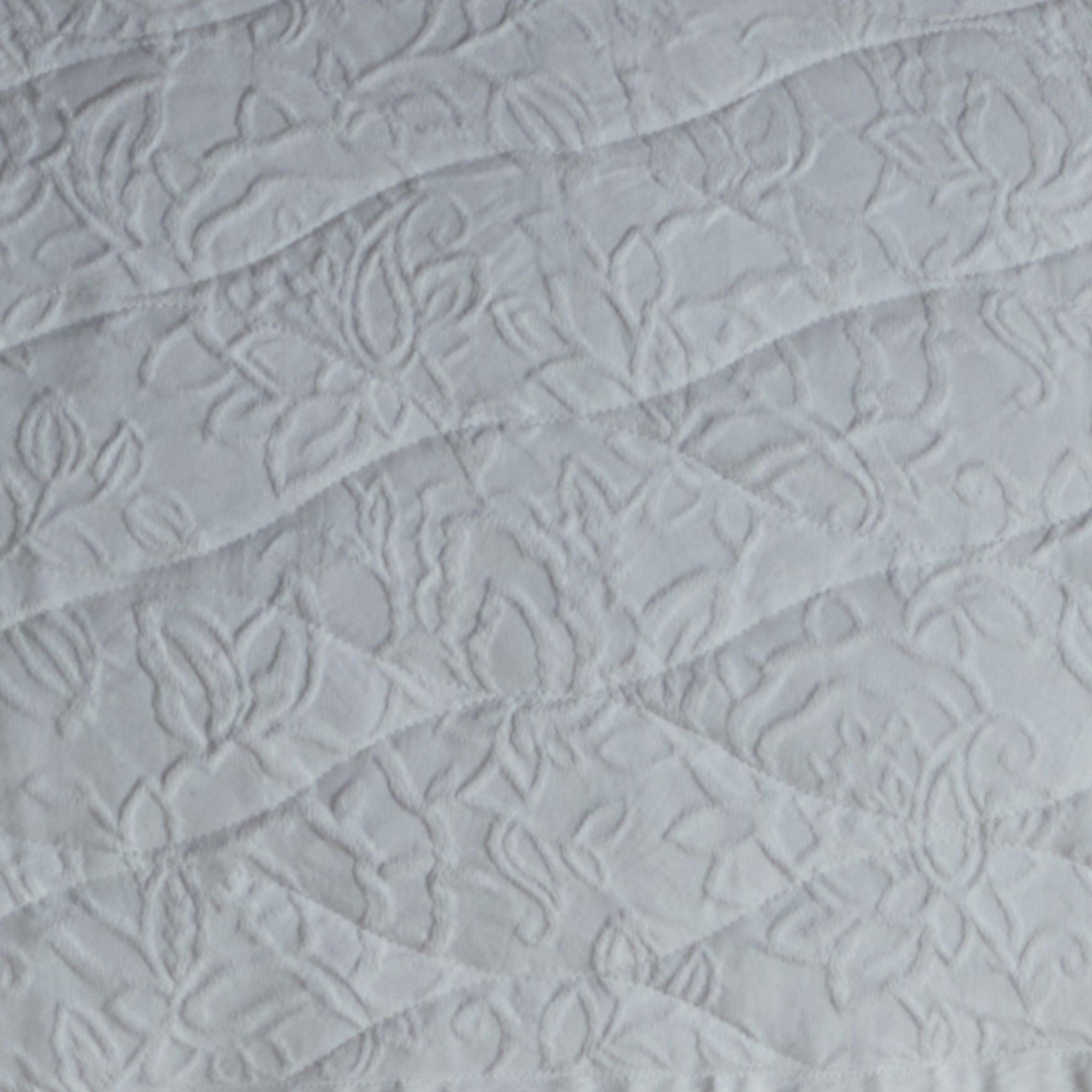 Collier Bedspread by Appletree Heritage in White 200cm X 230cm - Bedspread - Appletree Heritage