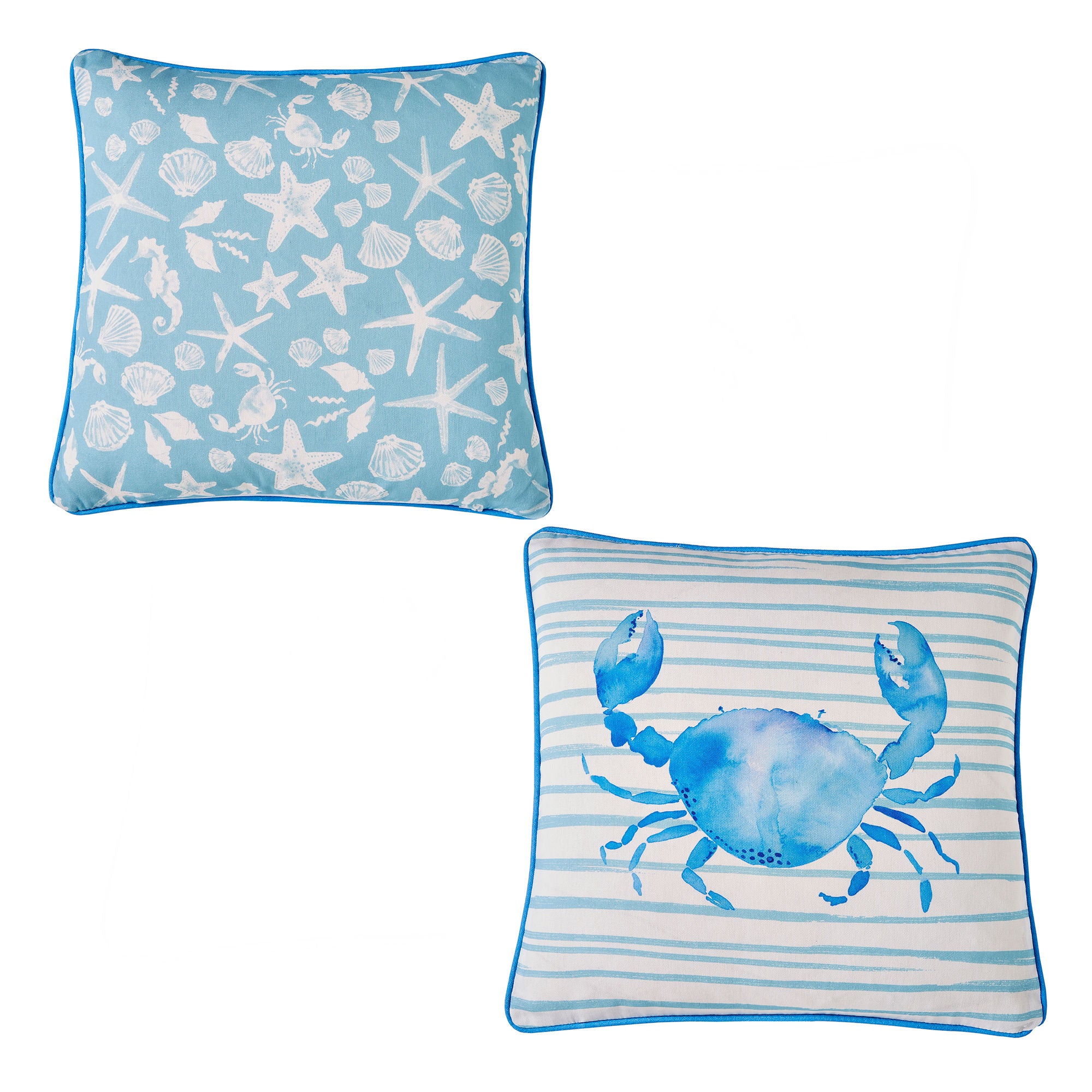 Crab Outdoor Cushion by Fusion in Sea Foam 43 x 43cm - Cushion - Fusion