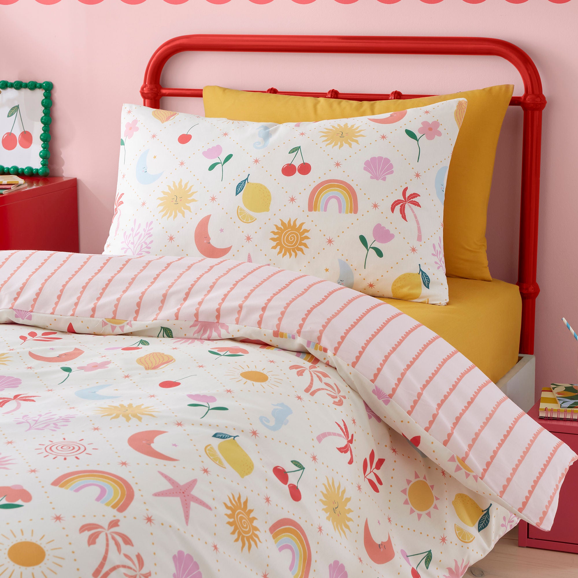 Dreamscape Duvet Cover Set in Multi - Duvet Cover Set - Bedlam