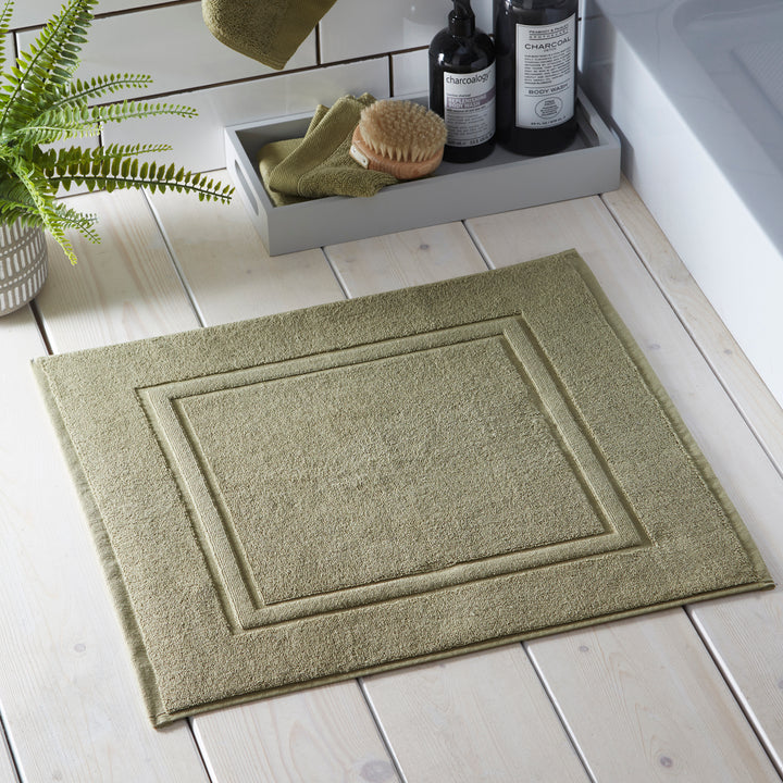 Abode Eco Shower Mat by Drift Home in Khaki 50 x 50cm - Shower Mat - Drift Home