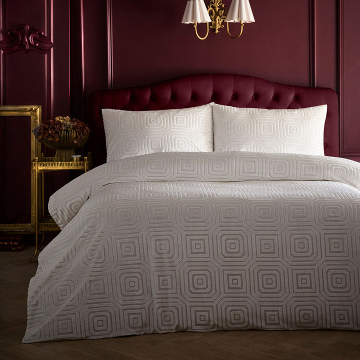 Emile Duvet Cover Set in Cream - Duvet Cover Set - Laurence Llewelyn-Bowen