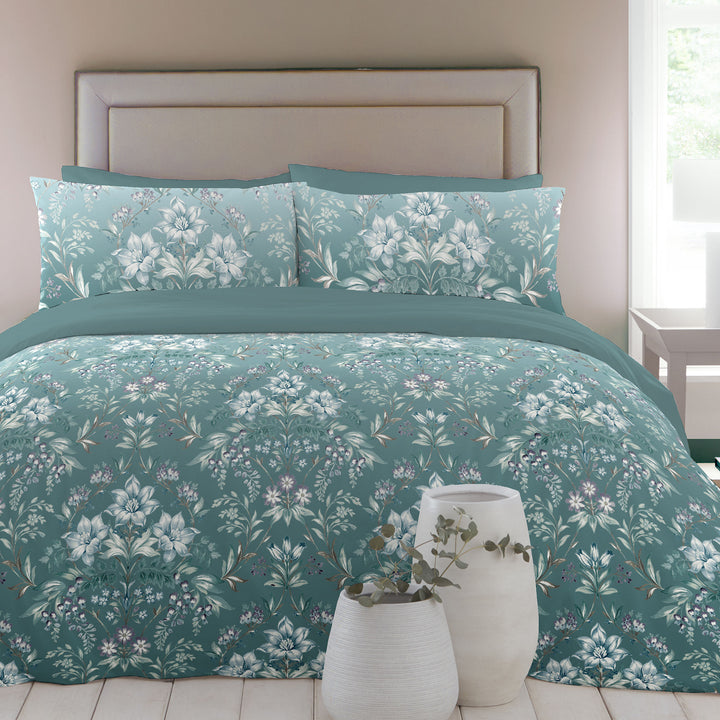 Elwood Duvet Cover Set by Appletree Promo in Teal