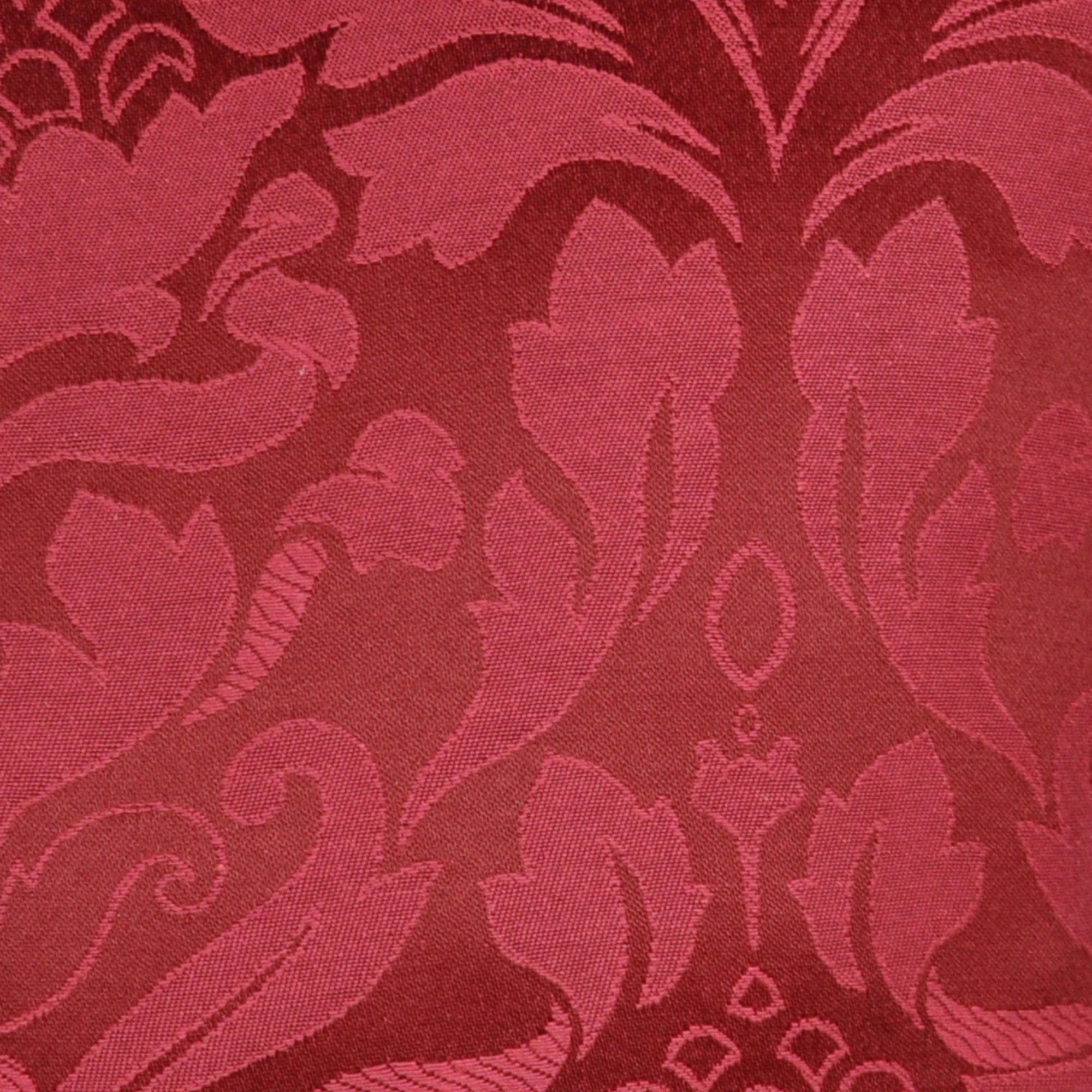 Eastbourne Cushion by Dreams & Drapes Woven in Burgundy 43 x 43cm - Cushion - Dreams & Drapes Woven