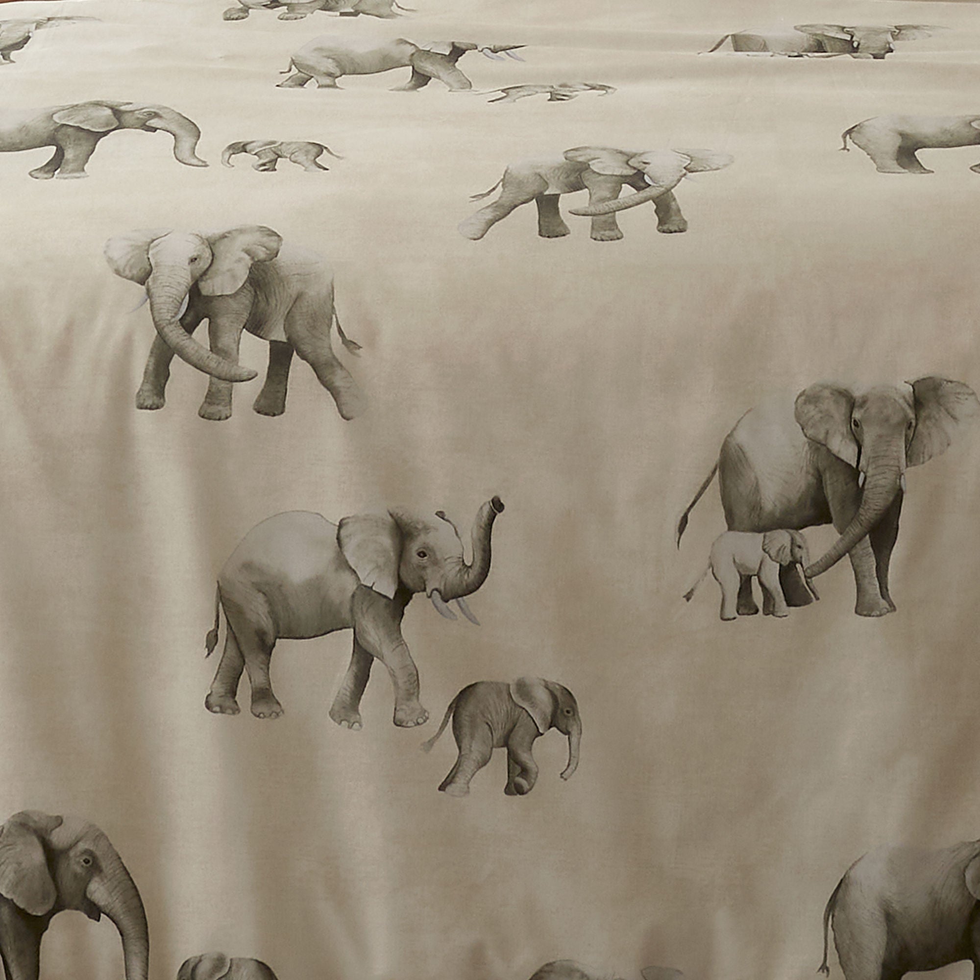 Ella the Elephant Duvet Cover Set by Fusion in Natural - Duvet Cover Set - Fusion