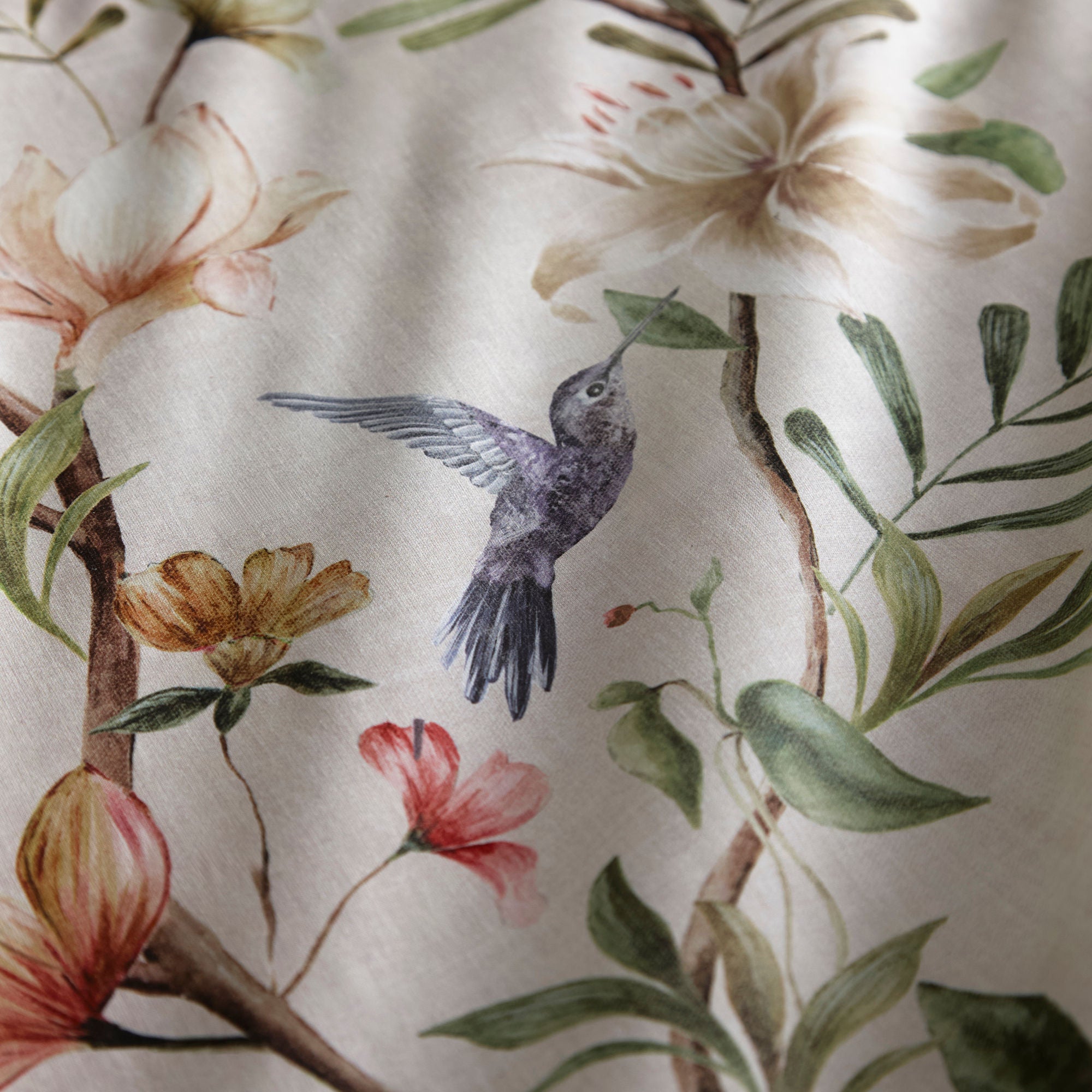 Fiorella Duvet Cover Set by Appletree Heritage in Natural - Duvet Cover Set - Appletree Heritage