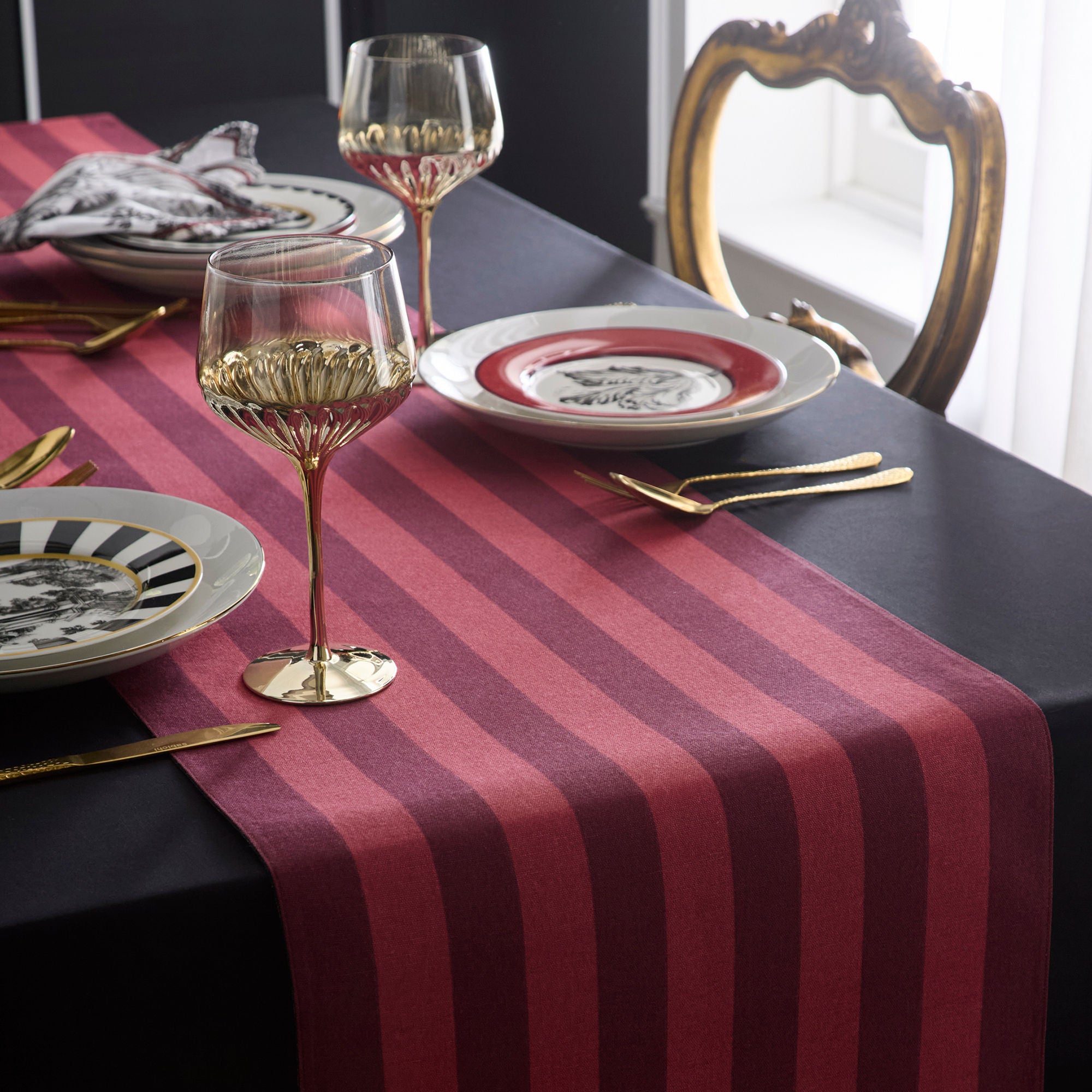 Festivo Porcelain Side Plates 4 Pack in Multicolour - Side Plate (4 Pack) - Laurence Llewelyn-Bowen