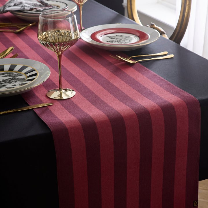 Festivo Table Runner in Red 230 x 40cm - Table Runner - Laurence Llewelyn-Bowen