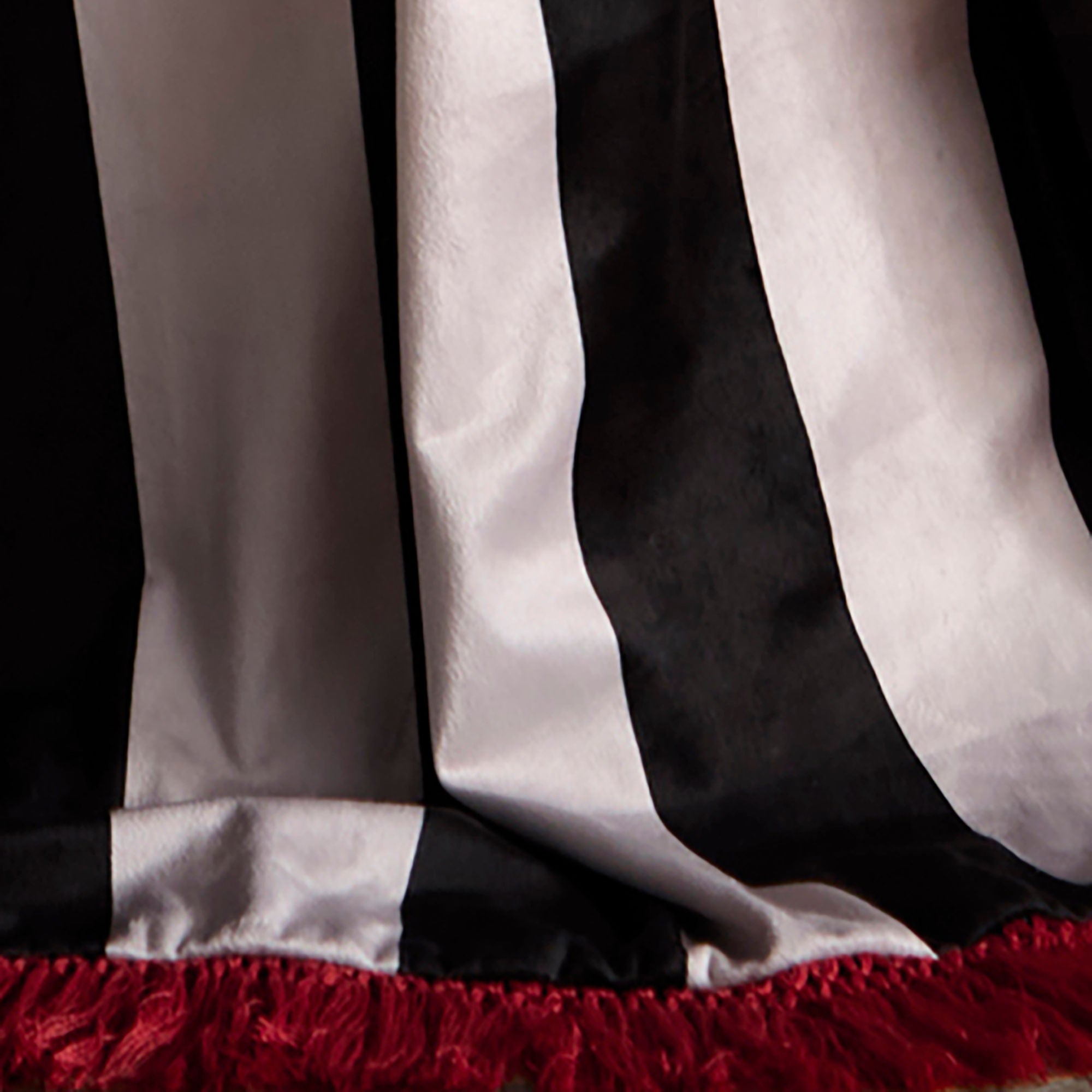 Festivo Stripe Throw in Black 130 x 180cm - Throw - Laurence Llewelyn-Bowen