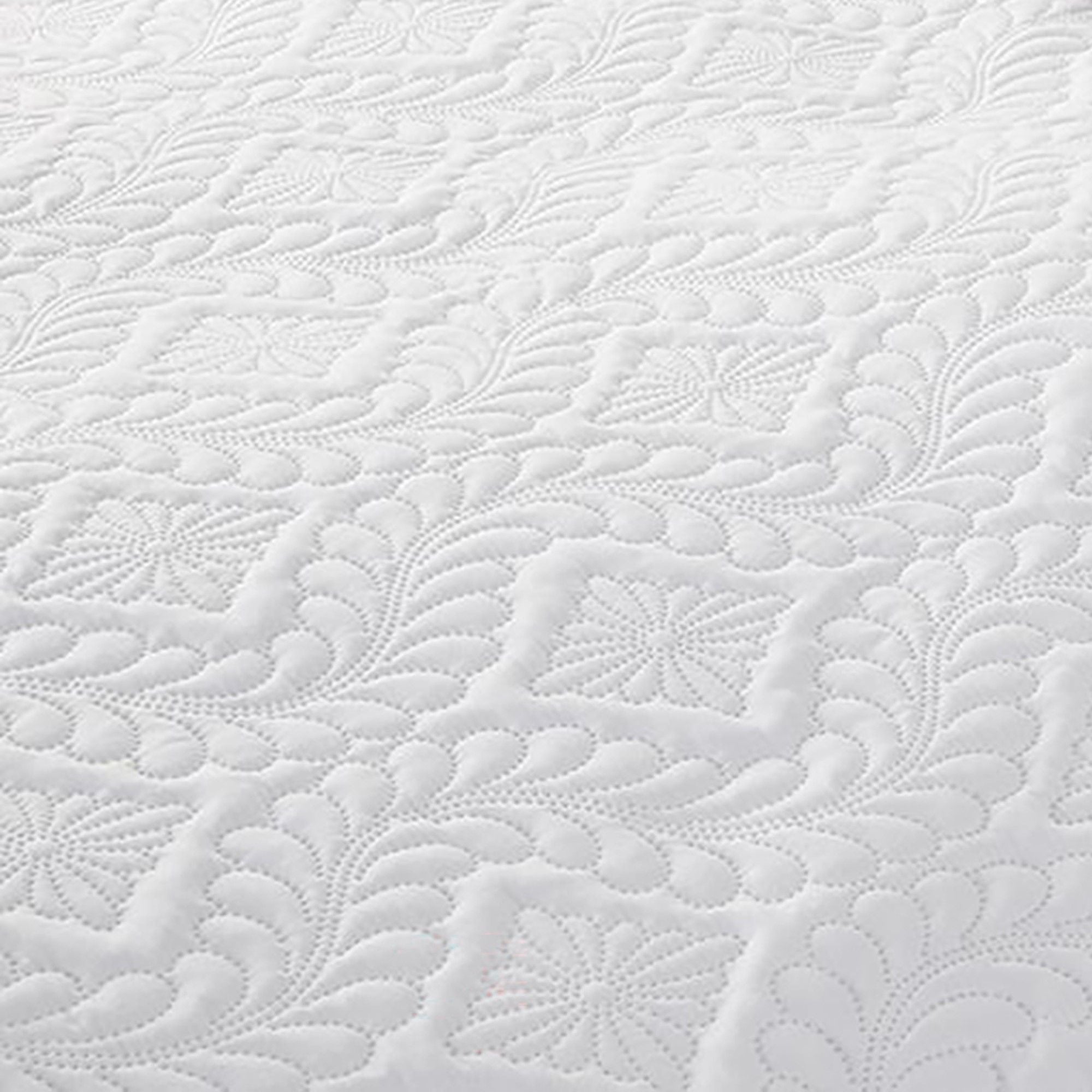 Gianna Duvet Cover Set by Serene in White - Duvet Cover Set - Serene
